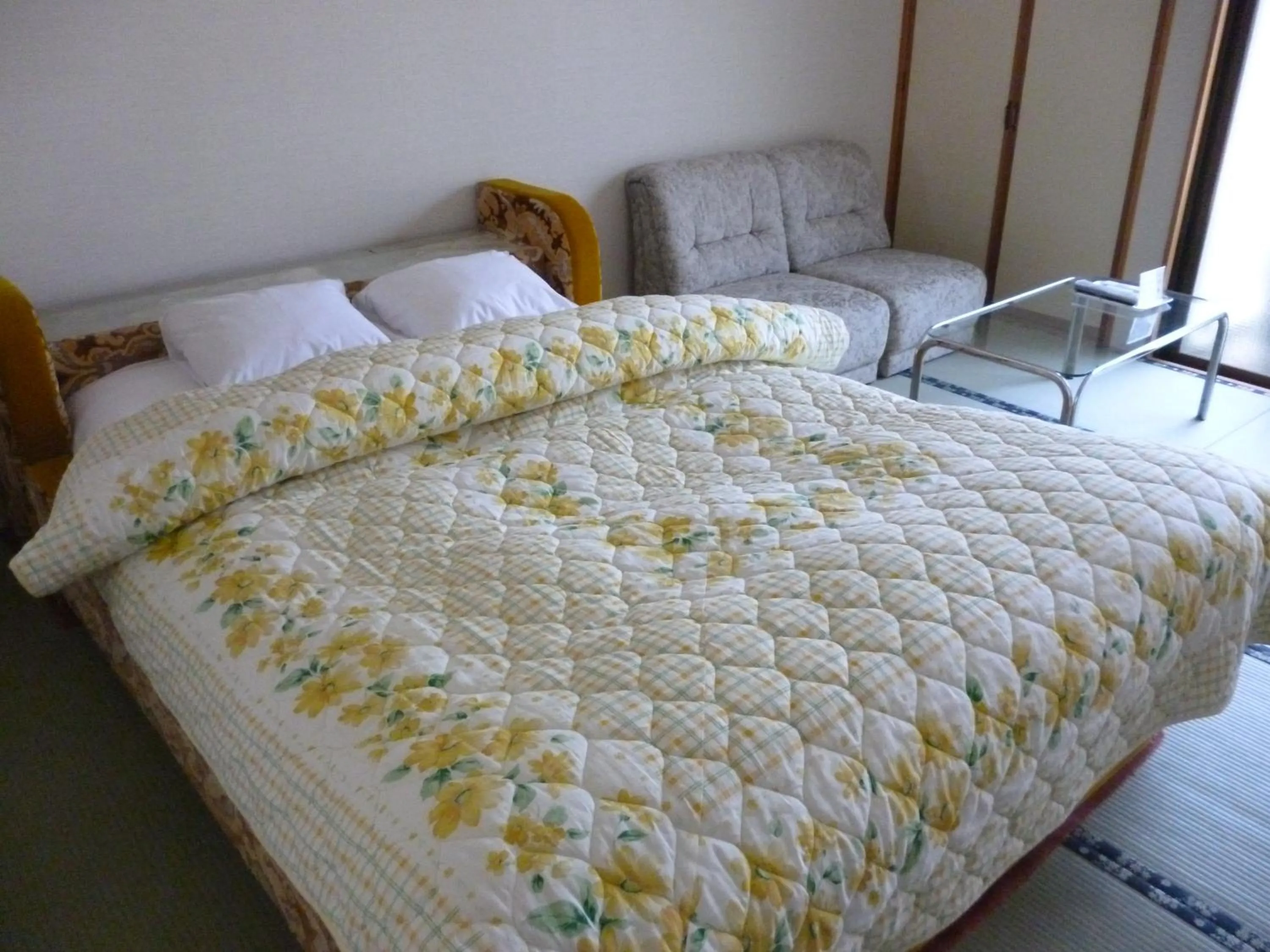 Bed in Sudomari Hotel Roman Tsutsuji