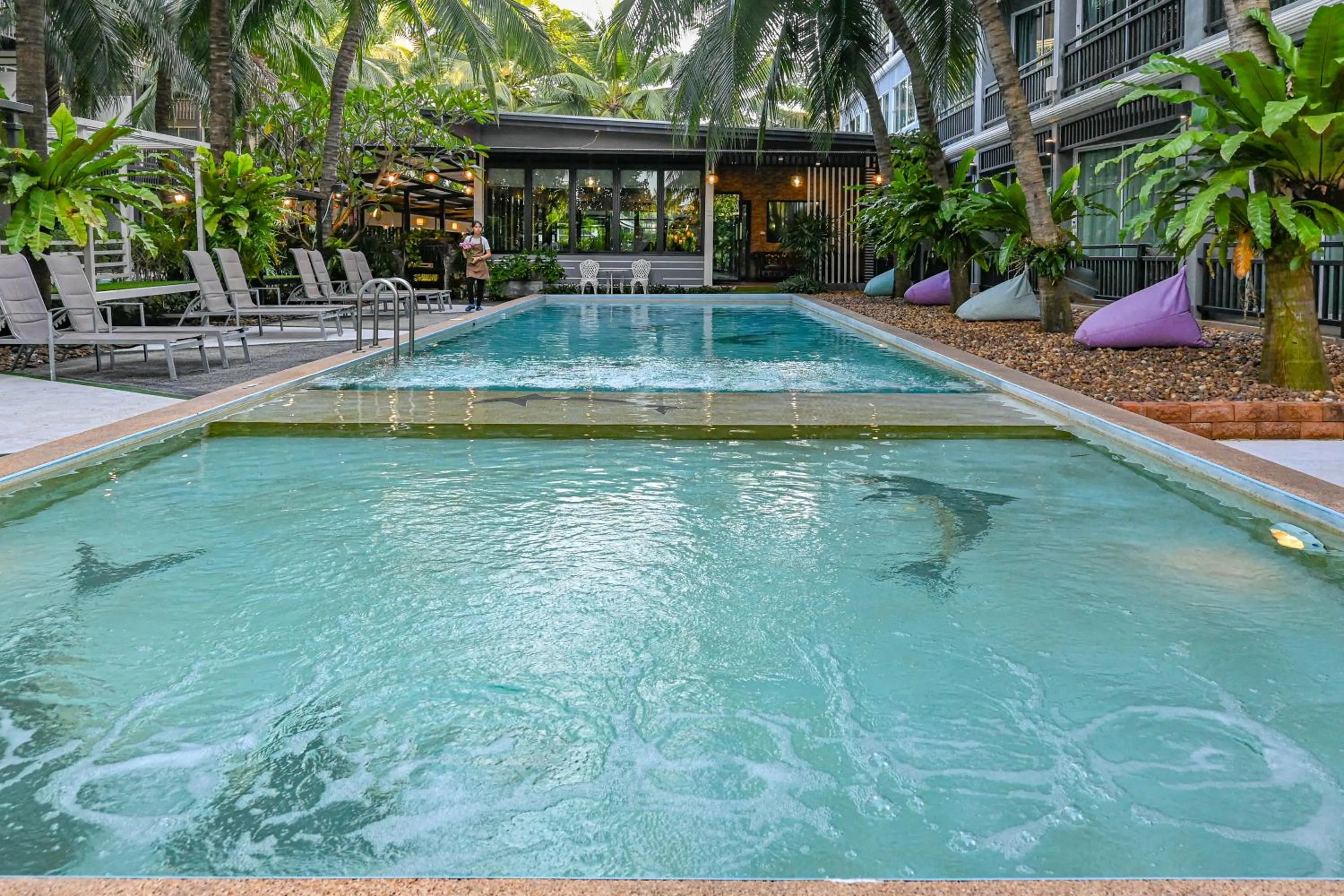 Swimming pool in Aranta Suvarnabhumi