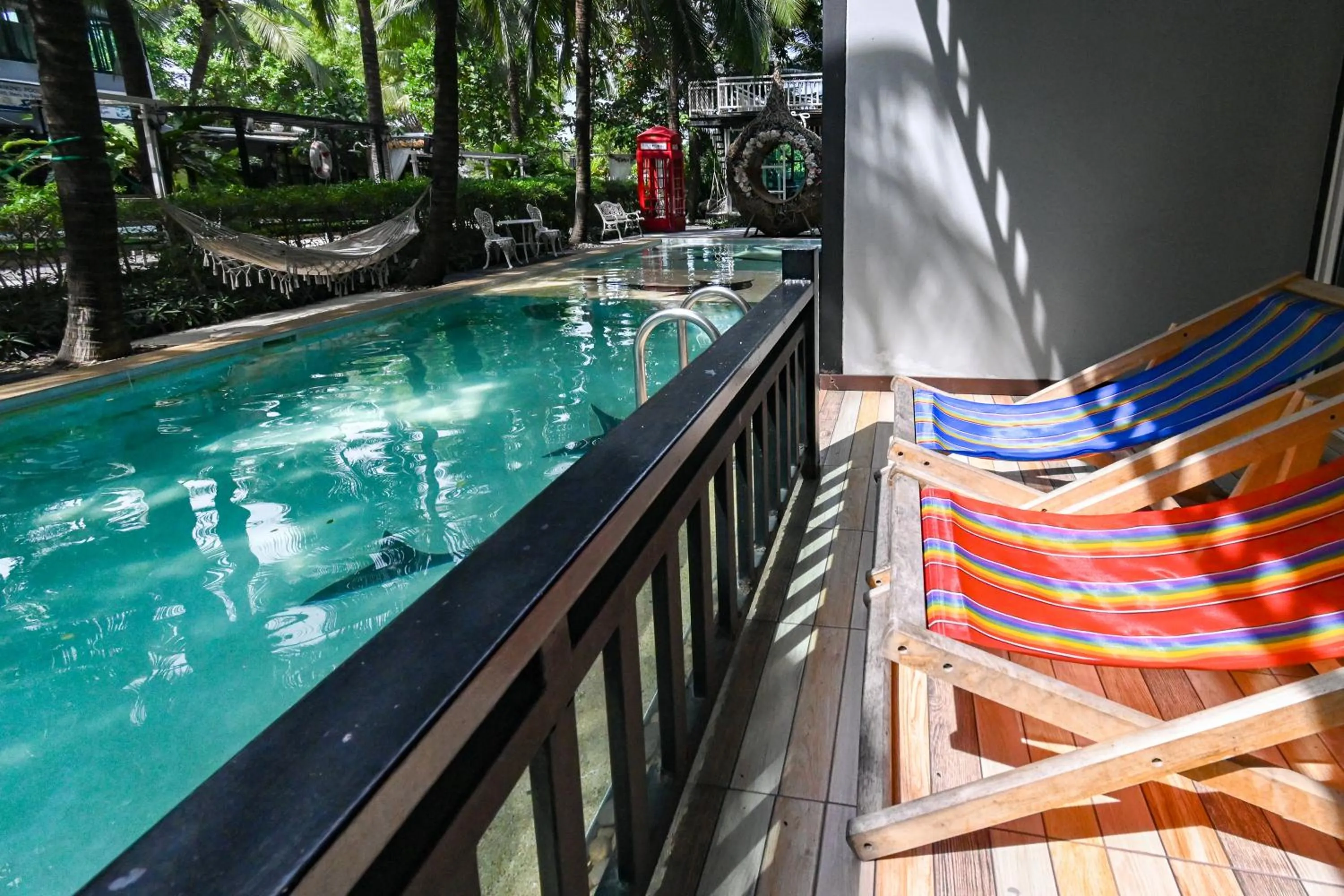 Pool view in Aranta Suvarnabhumi