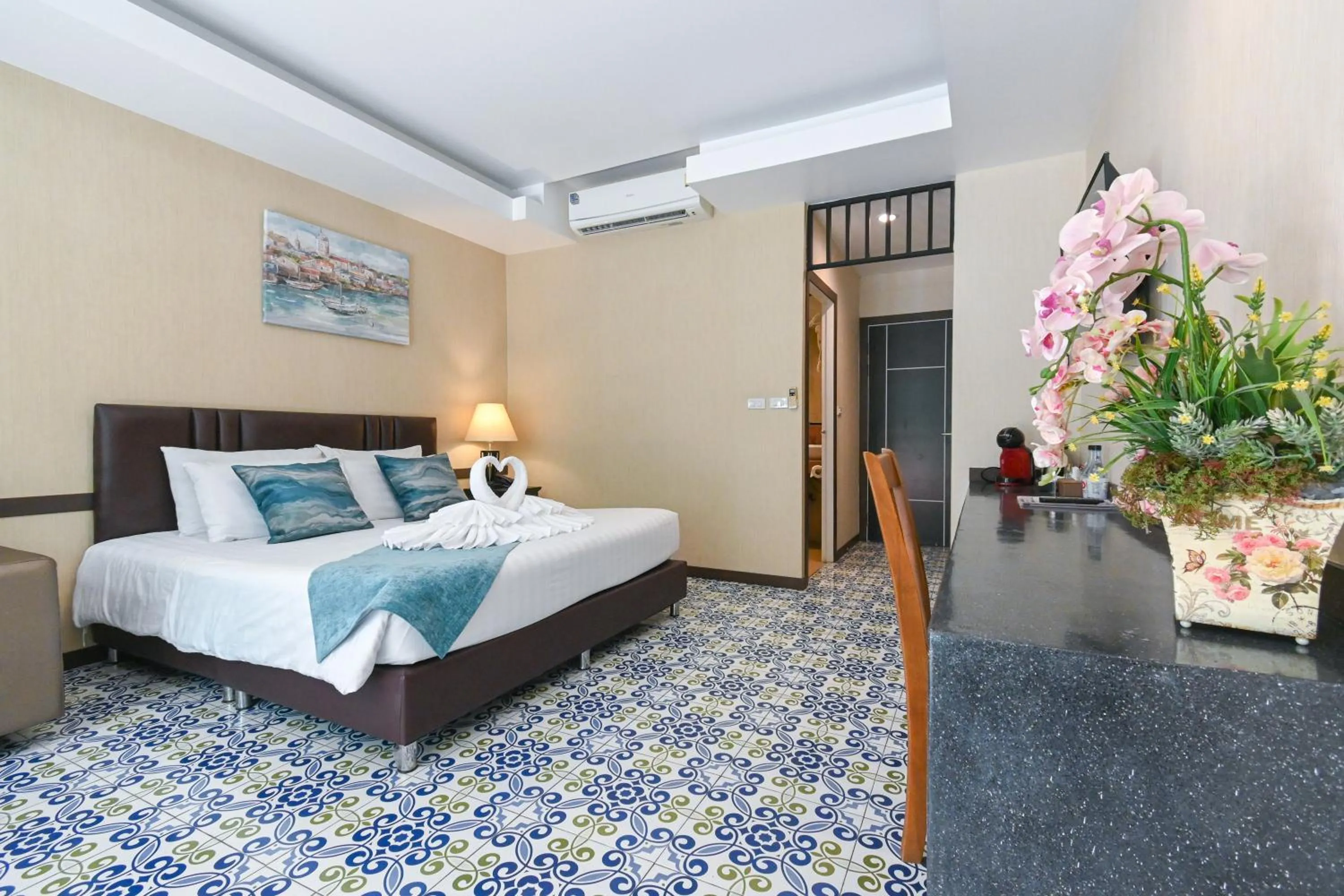 Bedroom, Bed in Aranta Suvarnabhumi