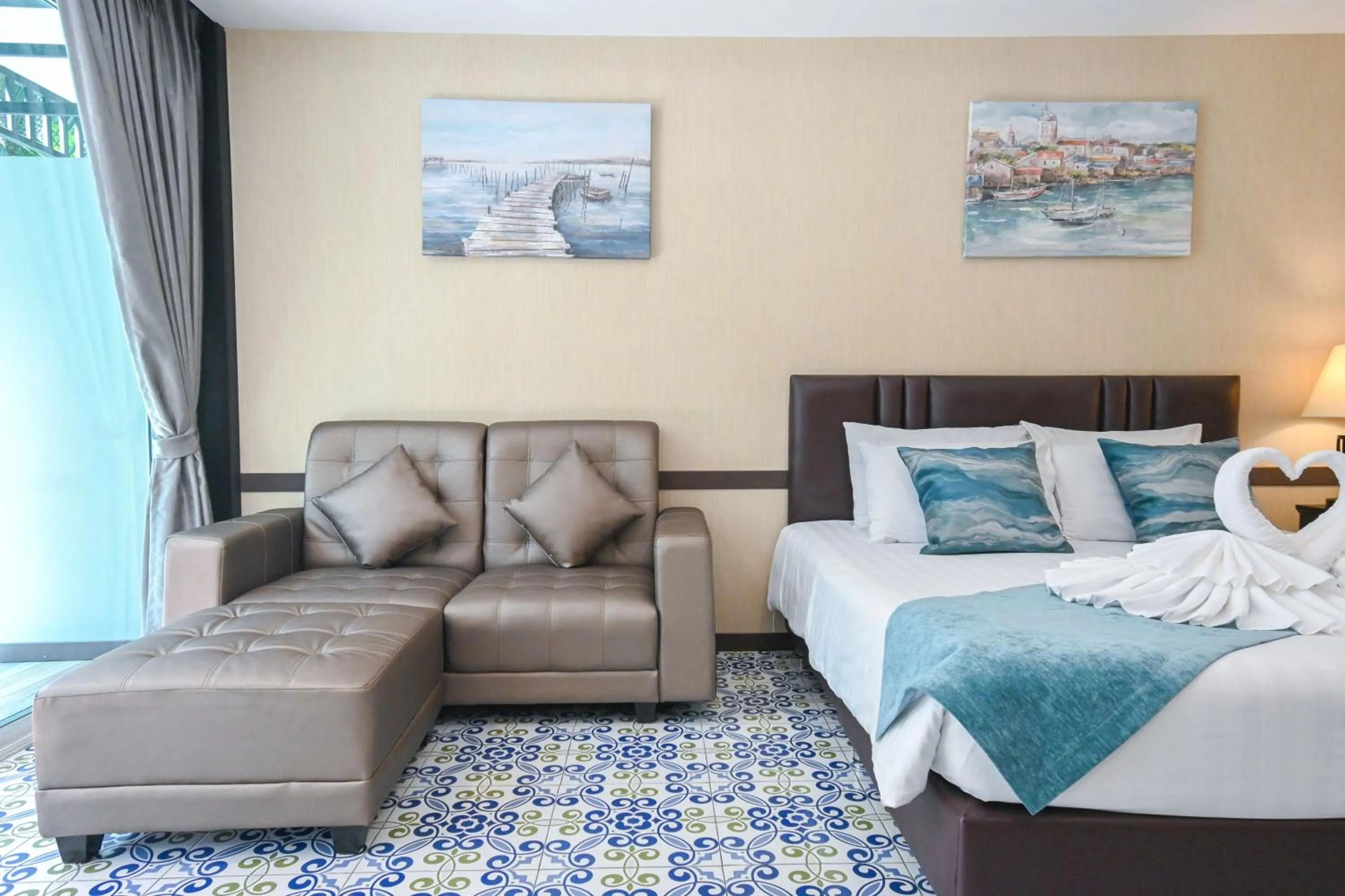 Bedroom, Bed in Aranta Suvarnabhumi