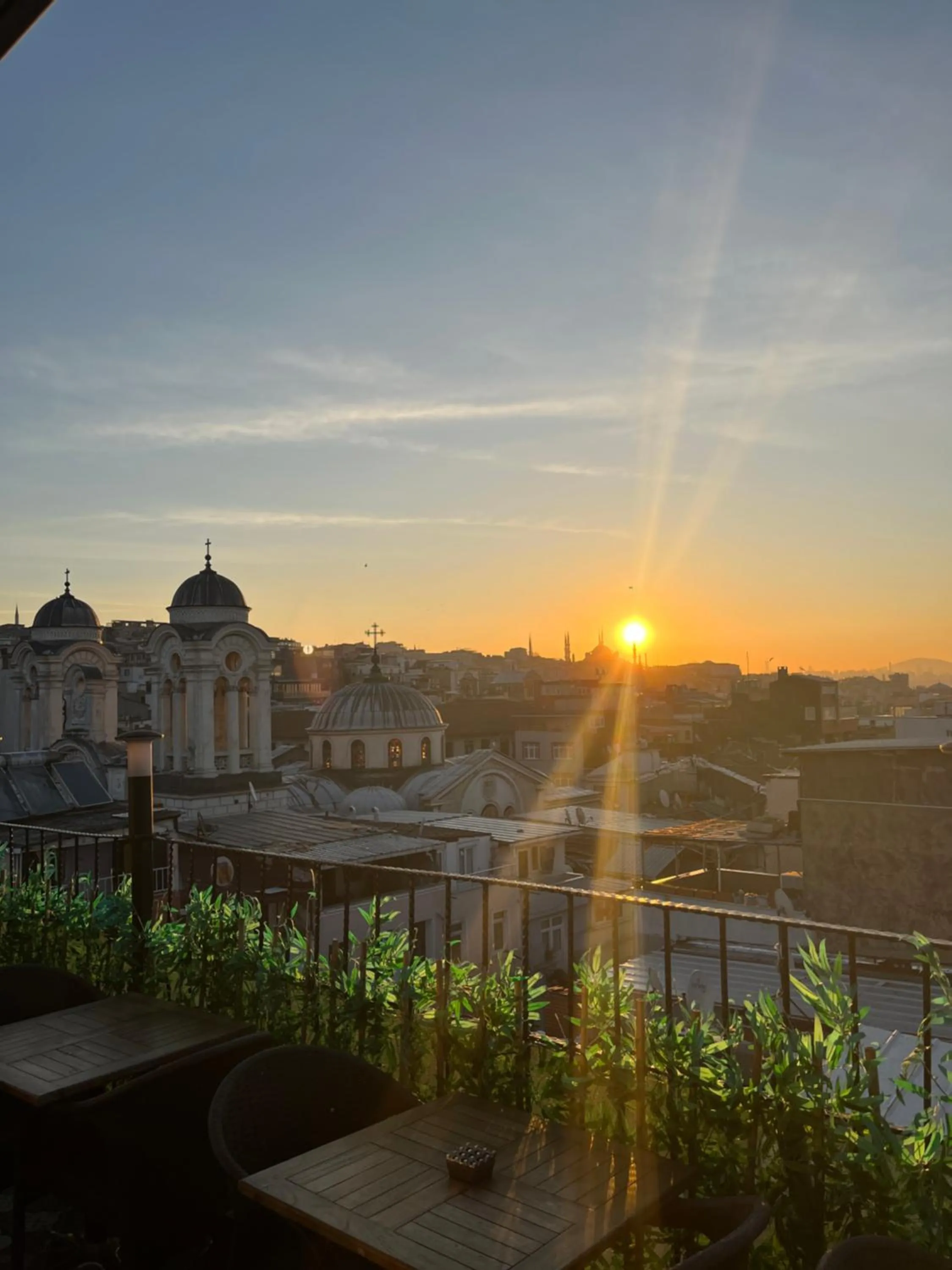 Sunrise in PALMERA OLD CITY