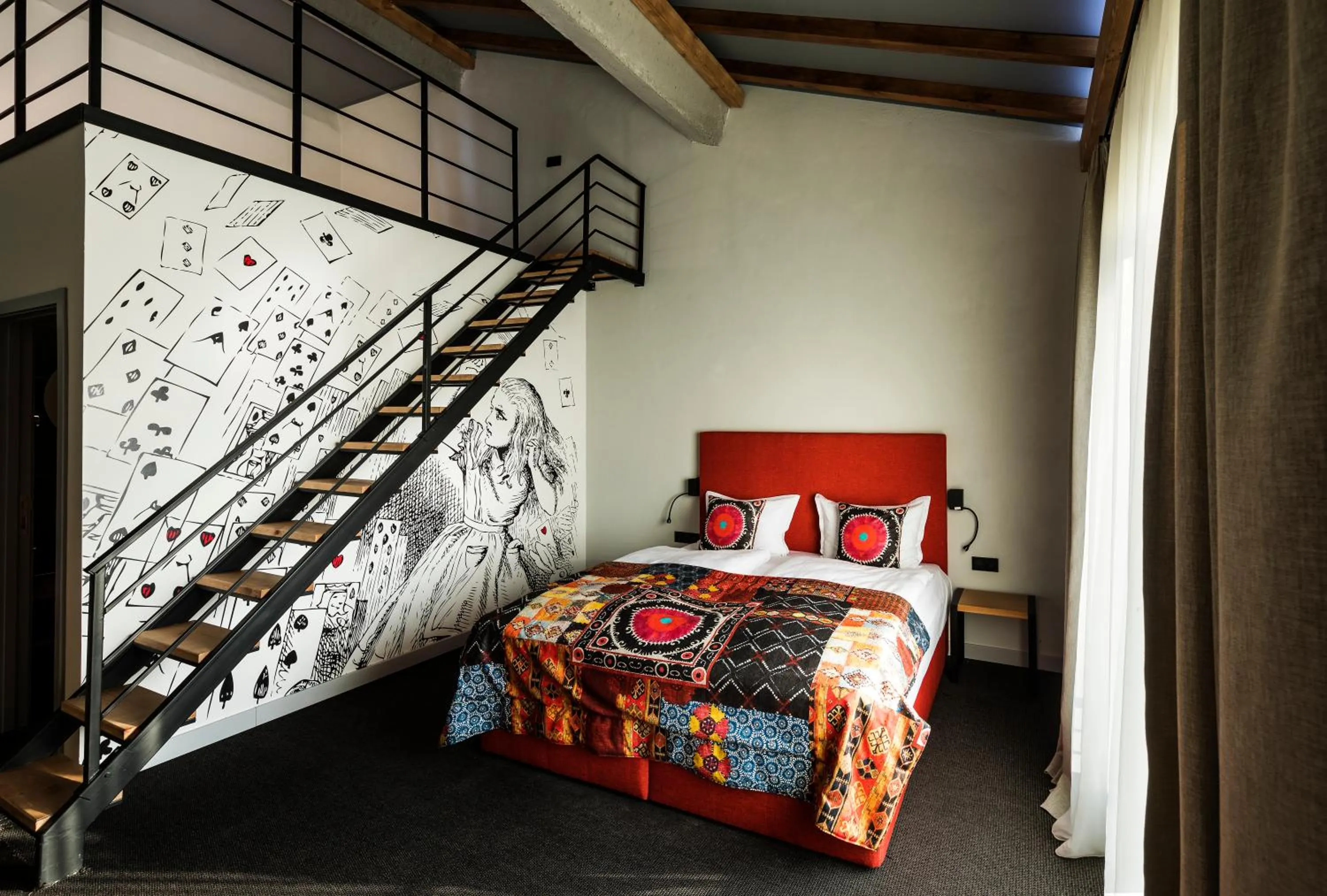 Bedroom, Bed in Chateau Copsa Complex