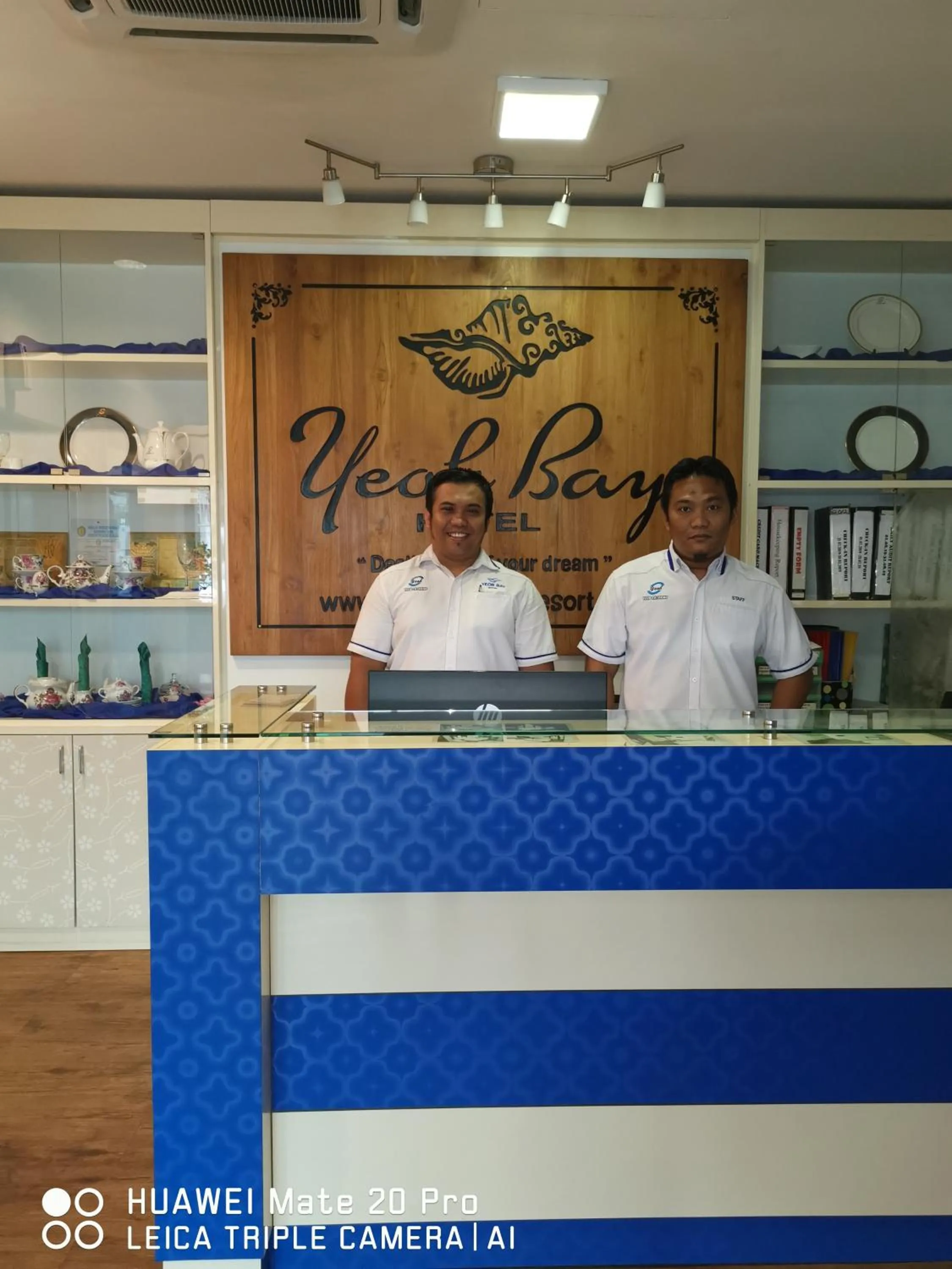 Staff in Yeob Bay hotel Ampang