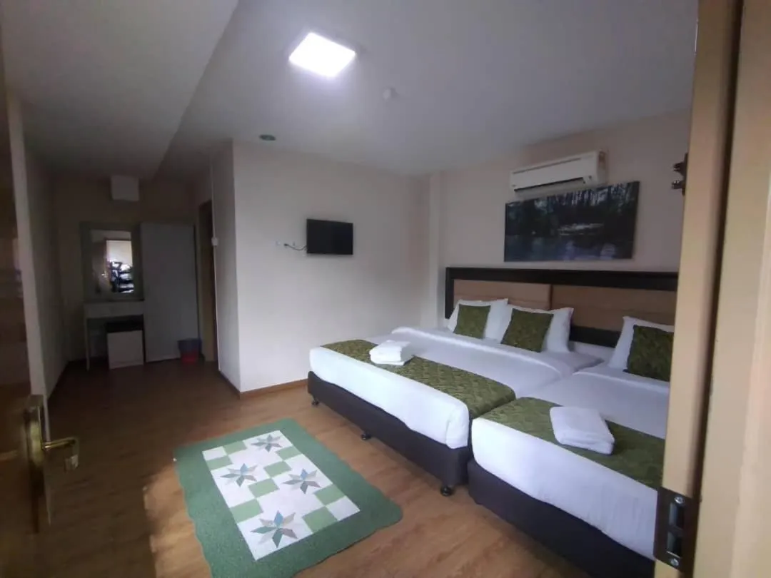 Bed in Yeob Bay hotel Ampang