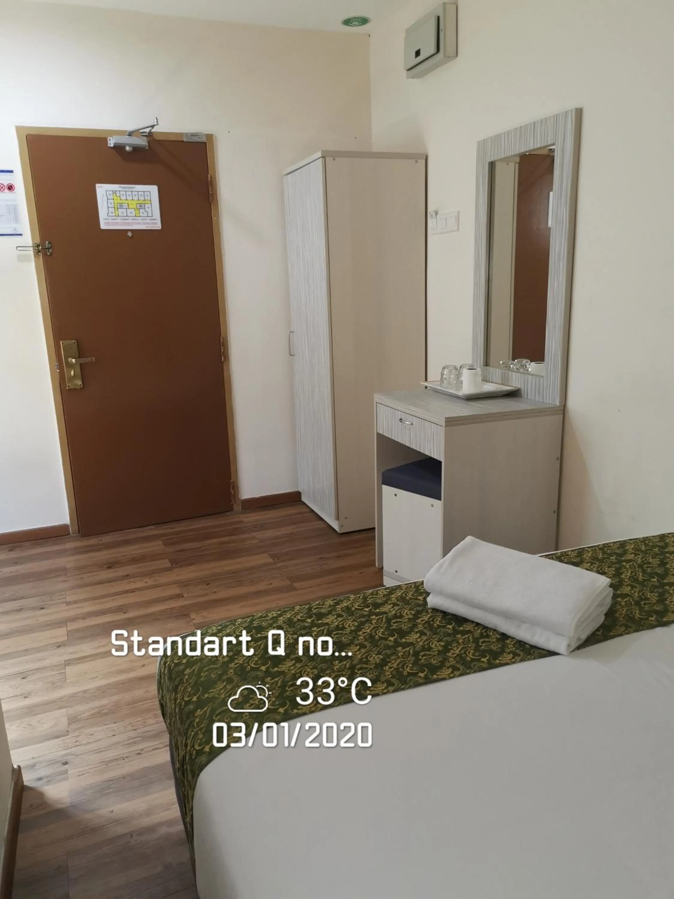 Bed in Yeob Bay hotel Ampang