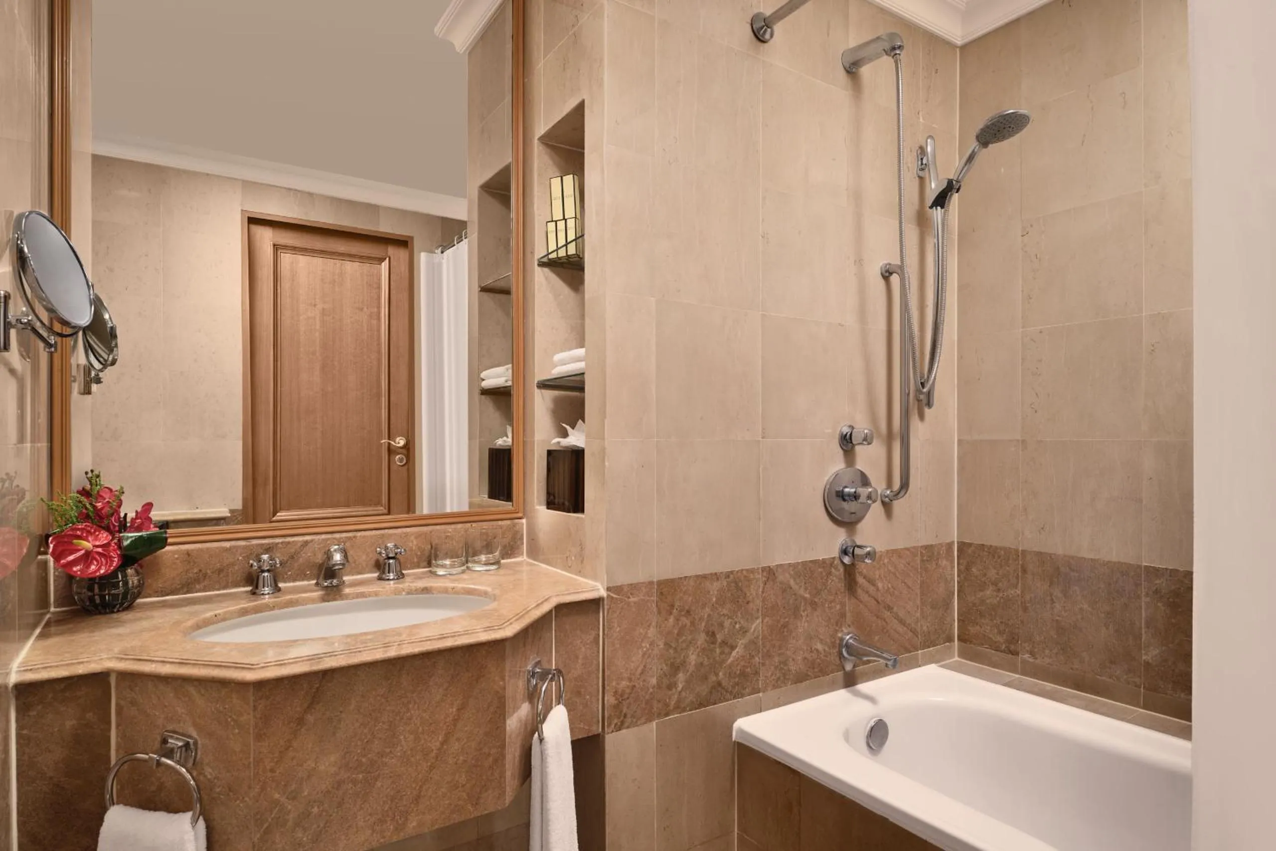 Bathroom in Shangri-La Apartments