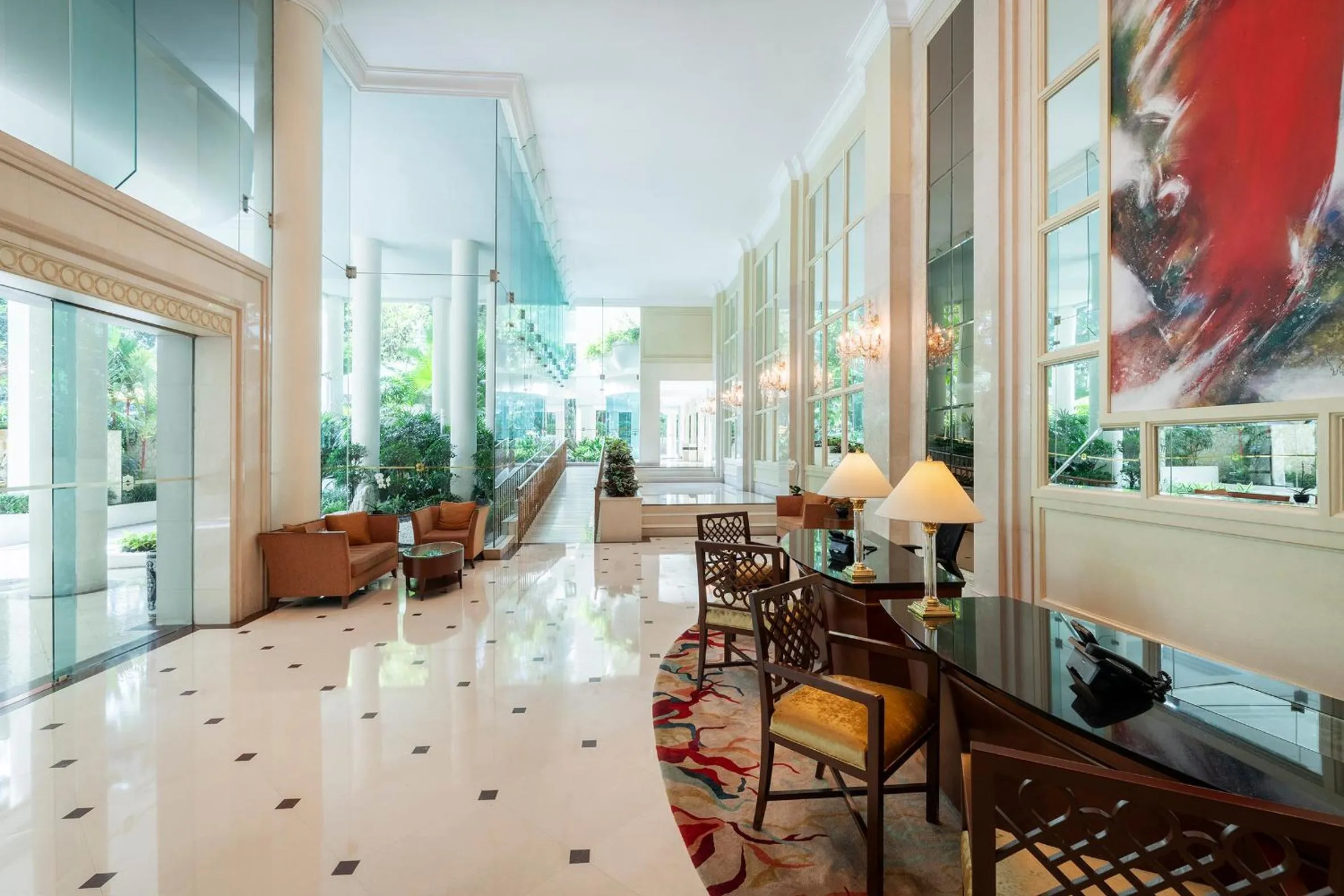 Lobby or reception in Shangri-La Apartments