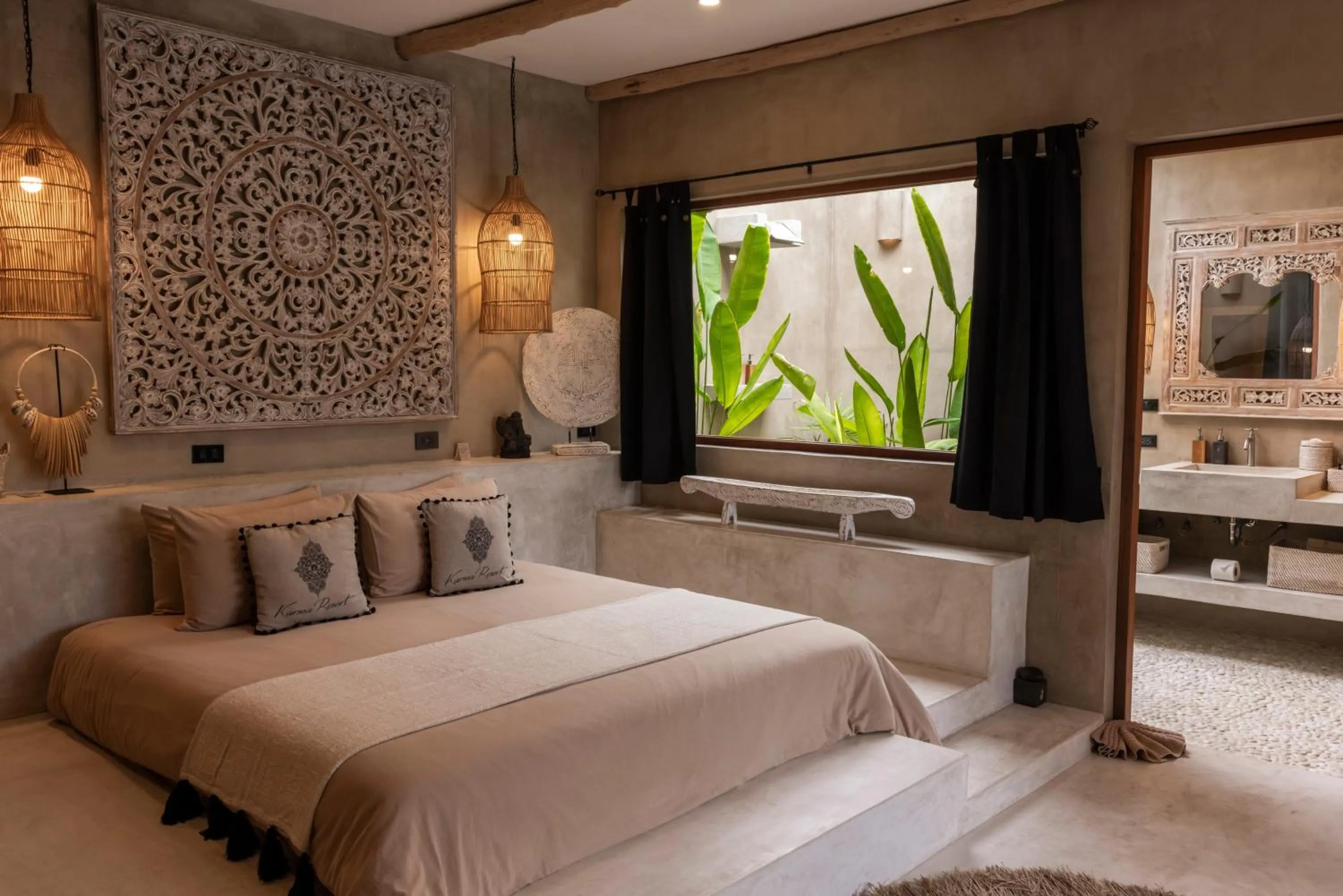 Bedroom, Bed in Karma Resort