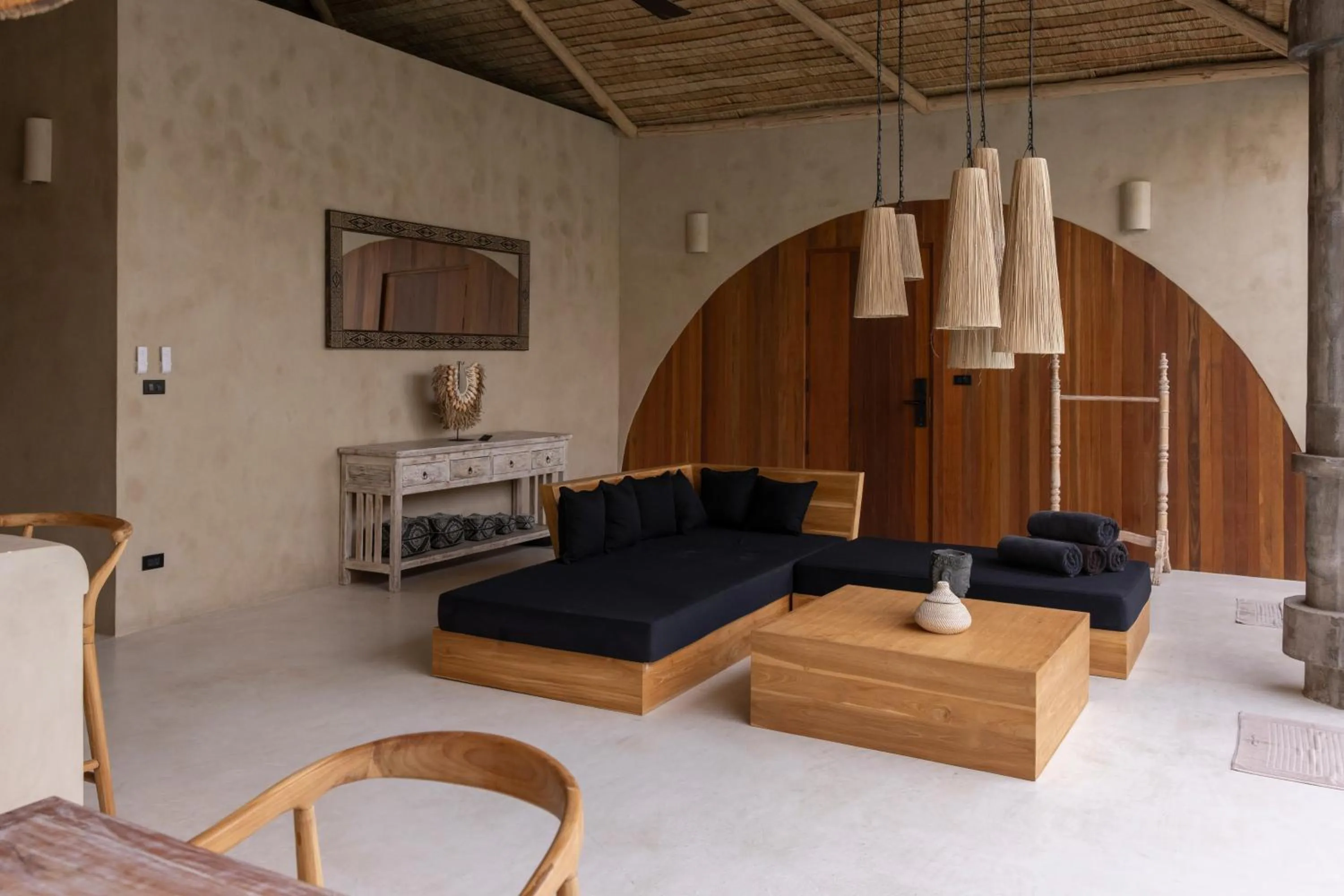 Seating area in Karma Resort