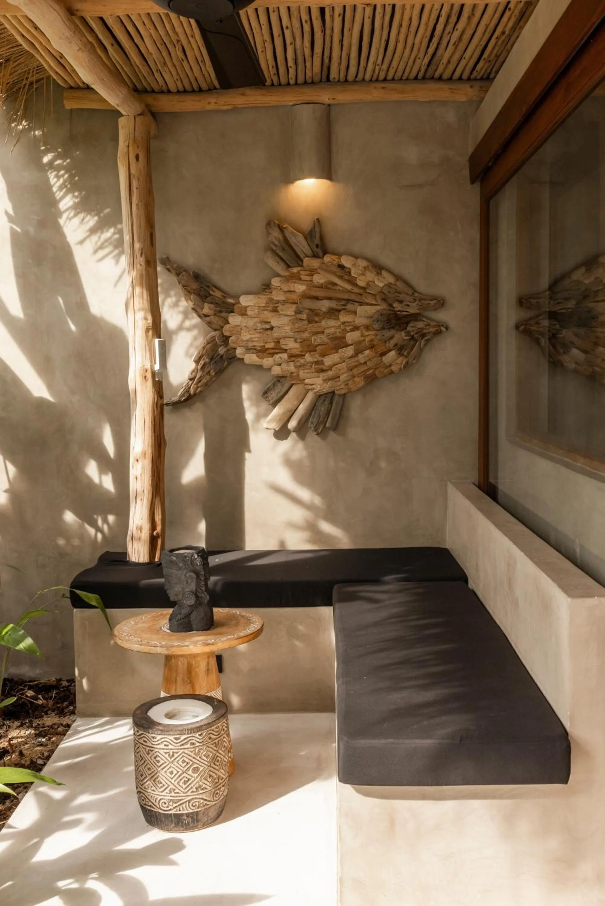 Seating area in Karma Resort