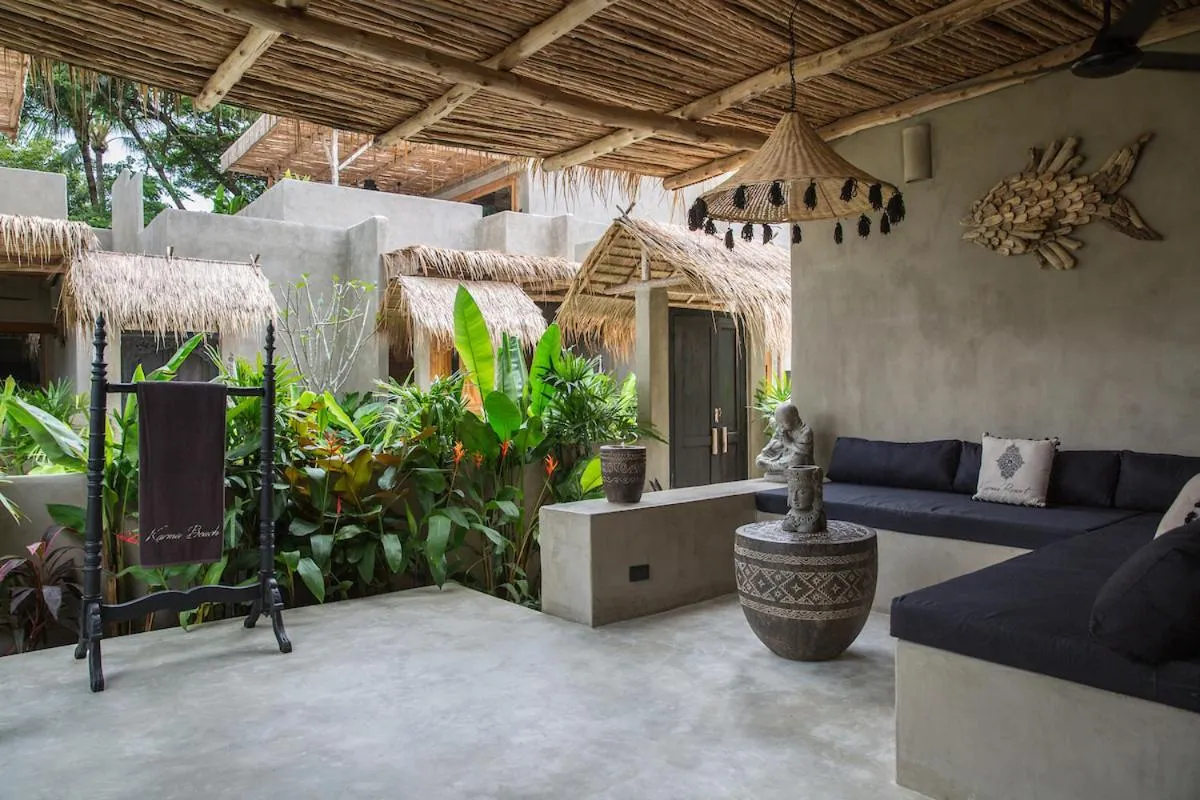 Patio in Karma Resort