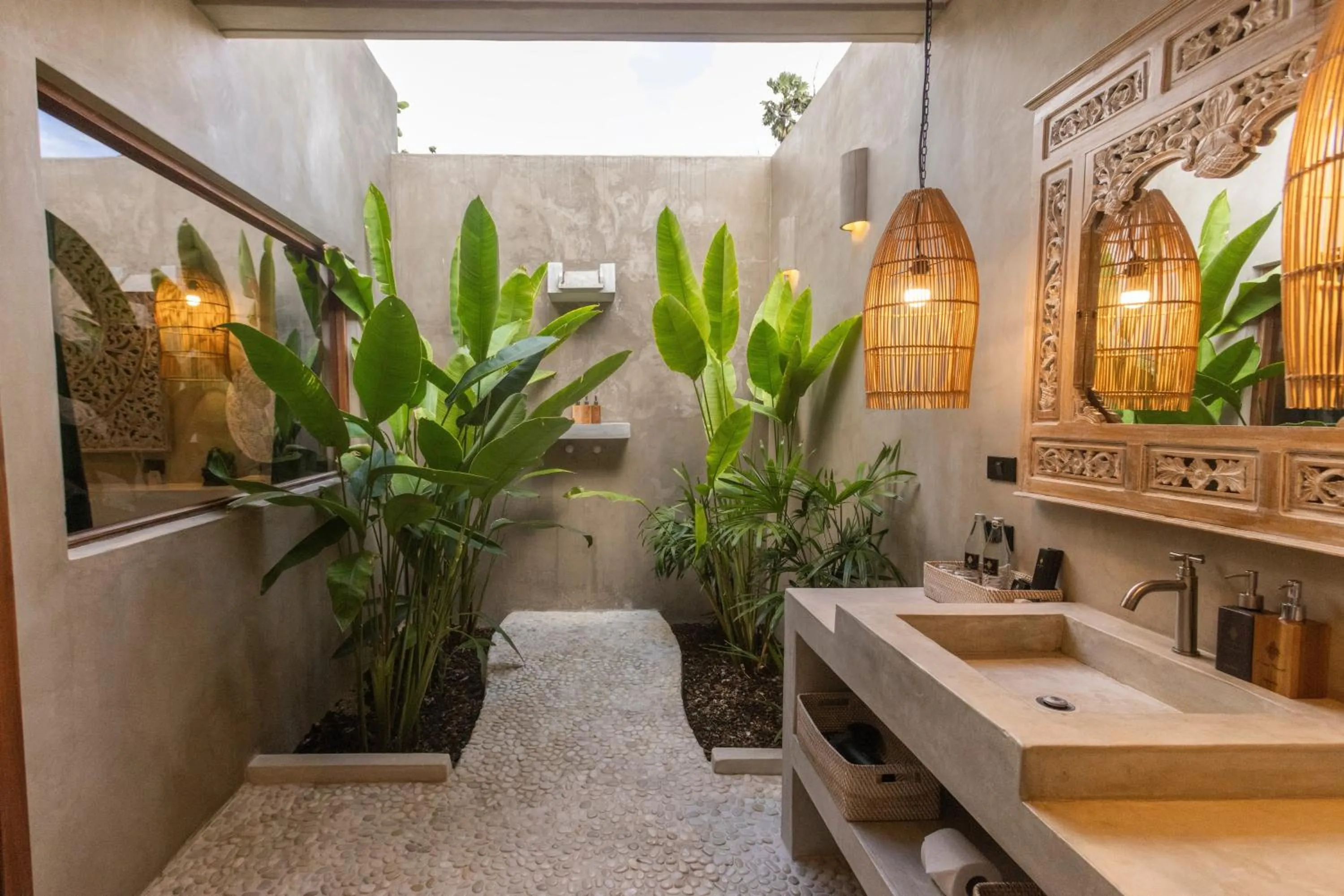 Shower in Karma Resort