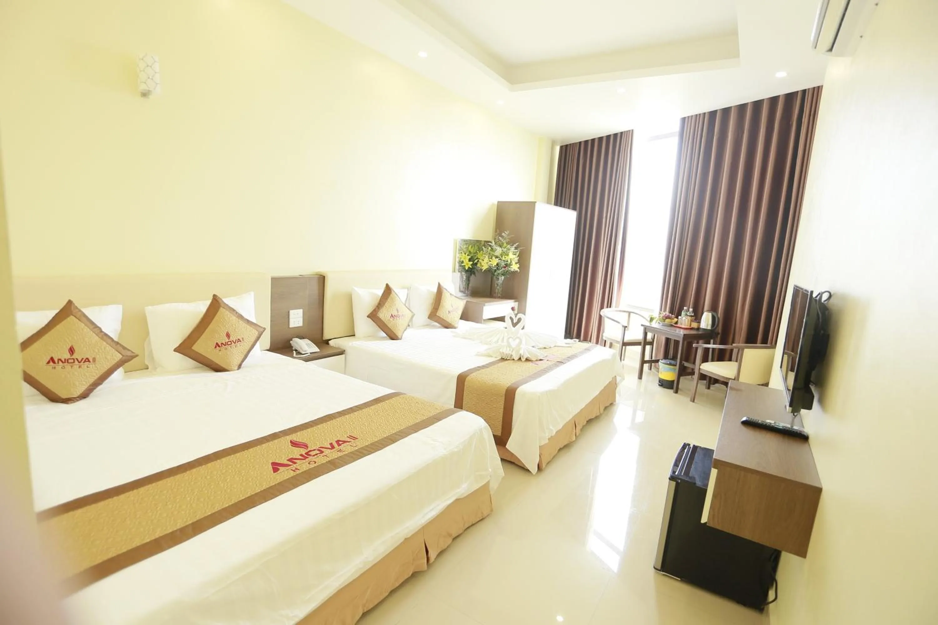 Bed in Anova 2 Hotel