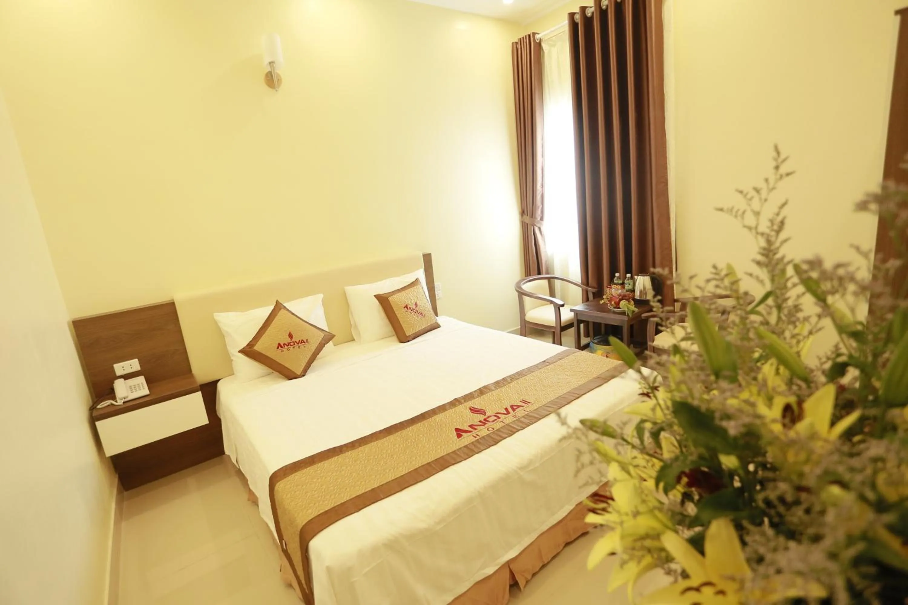 Bed in Anova 2 Hotel