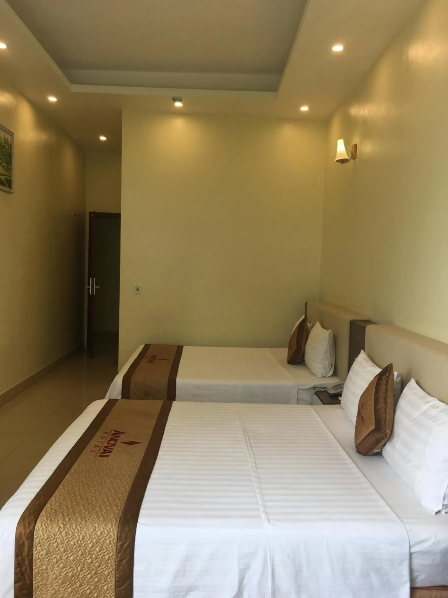 Bed in Anova 2 Hotel