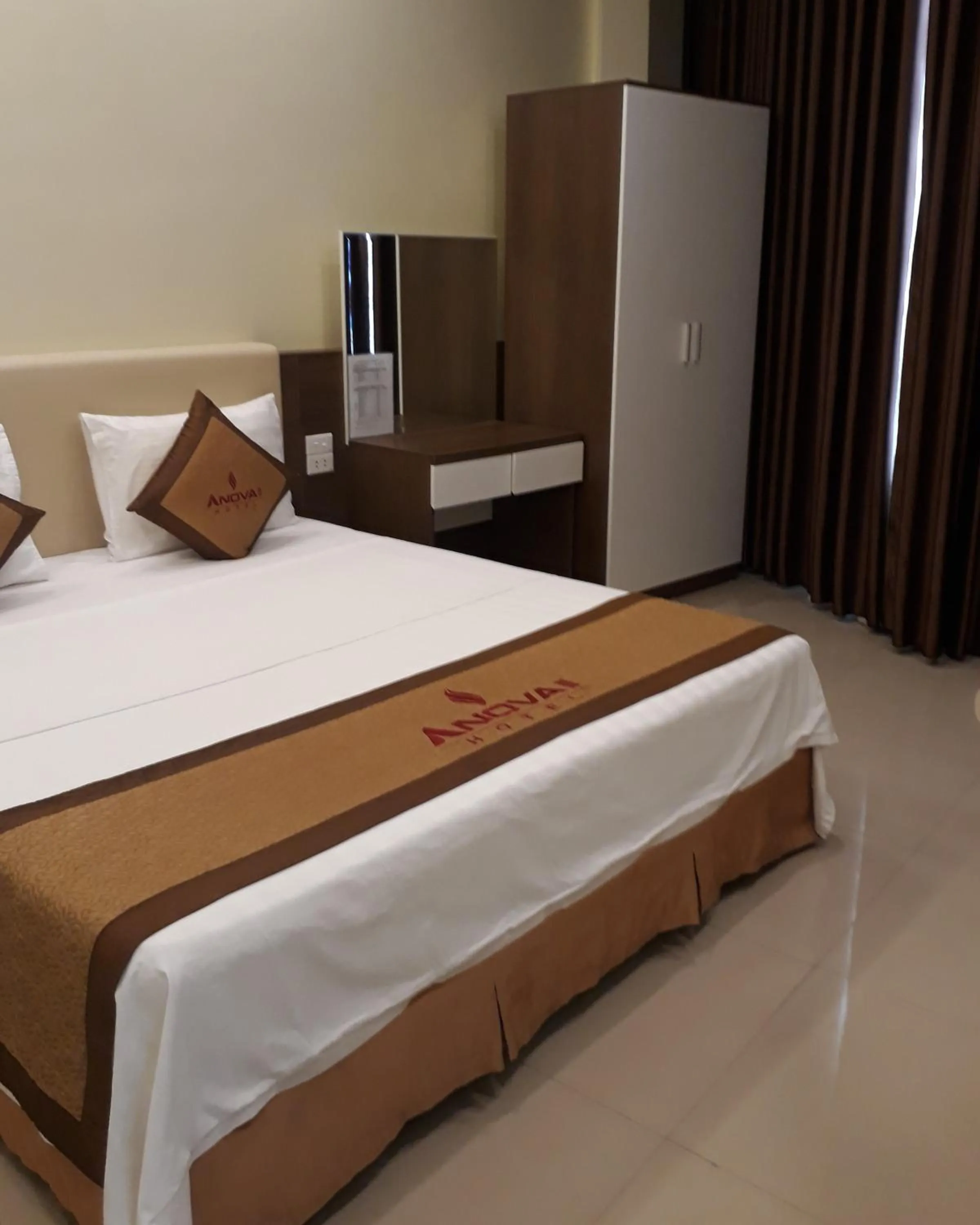 Bed in Anova 2 Hotel