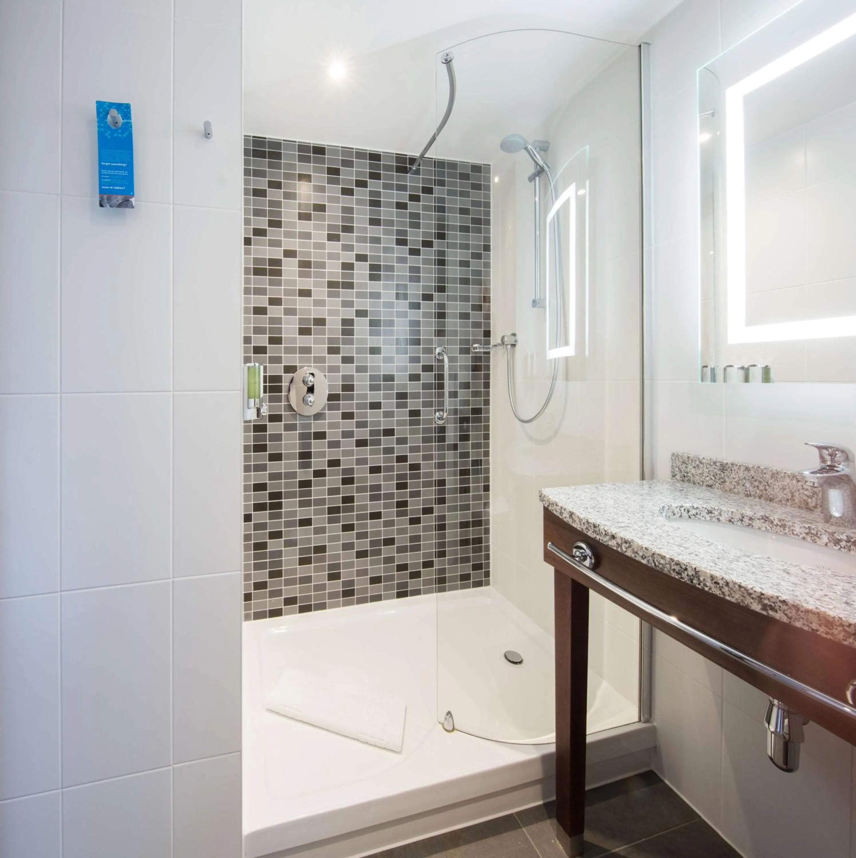 Bathroom in Hampton By Hilton Exeter Airport