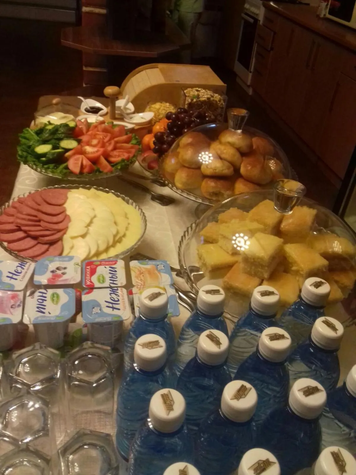 Breakfast in Alpinist Hotel