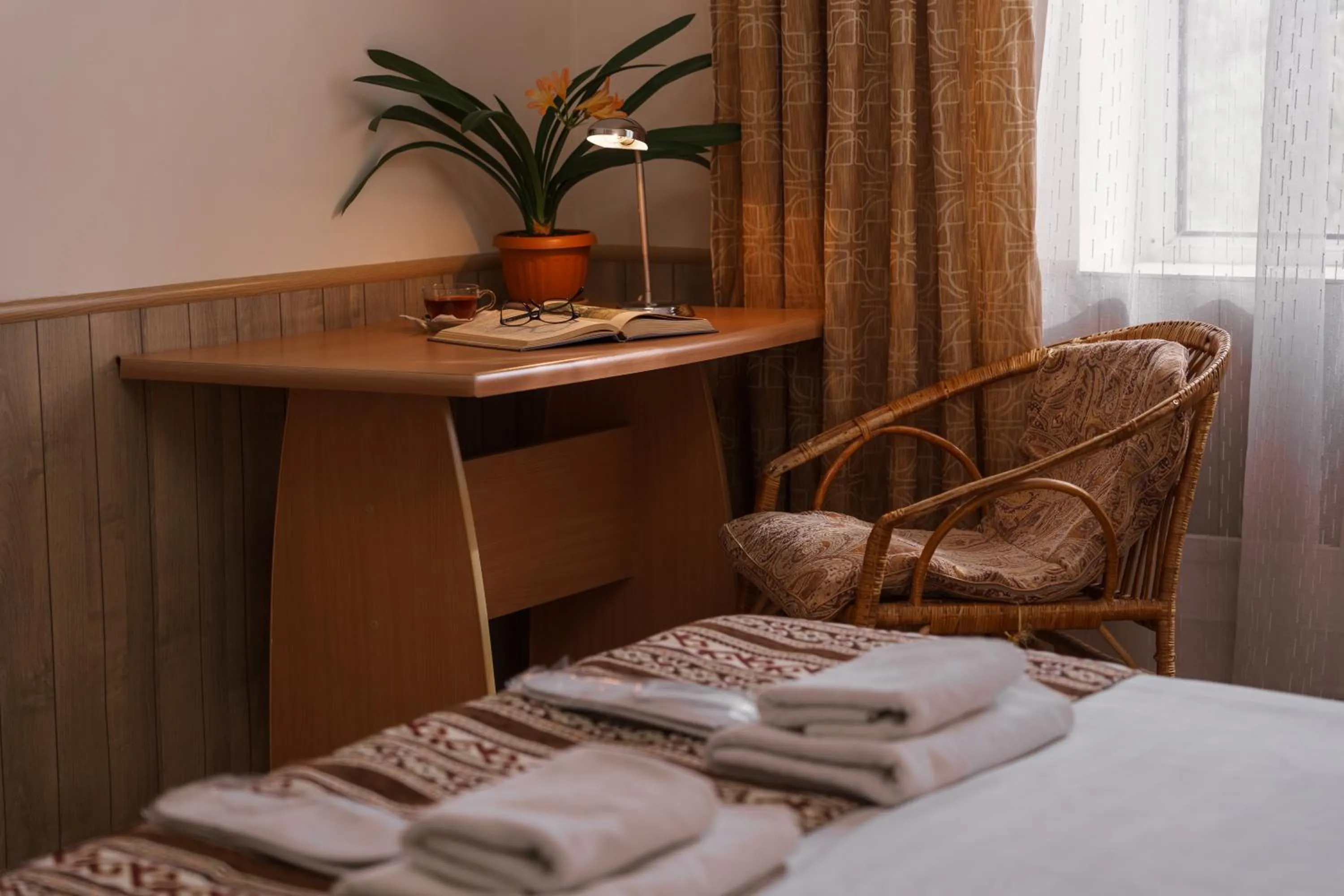 Bed in Alpinist Hotel