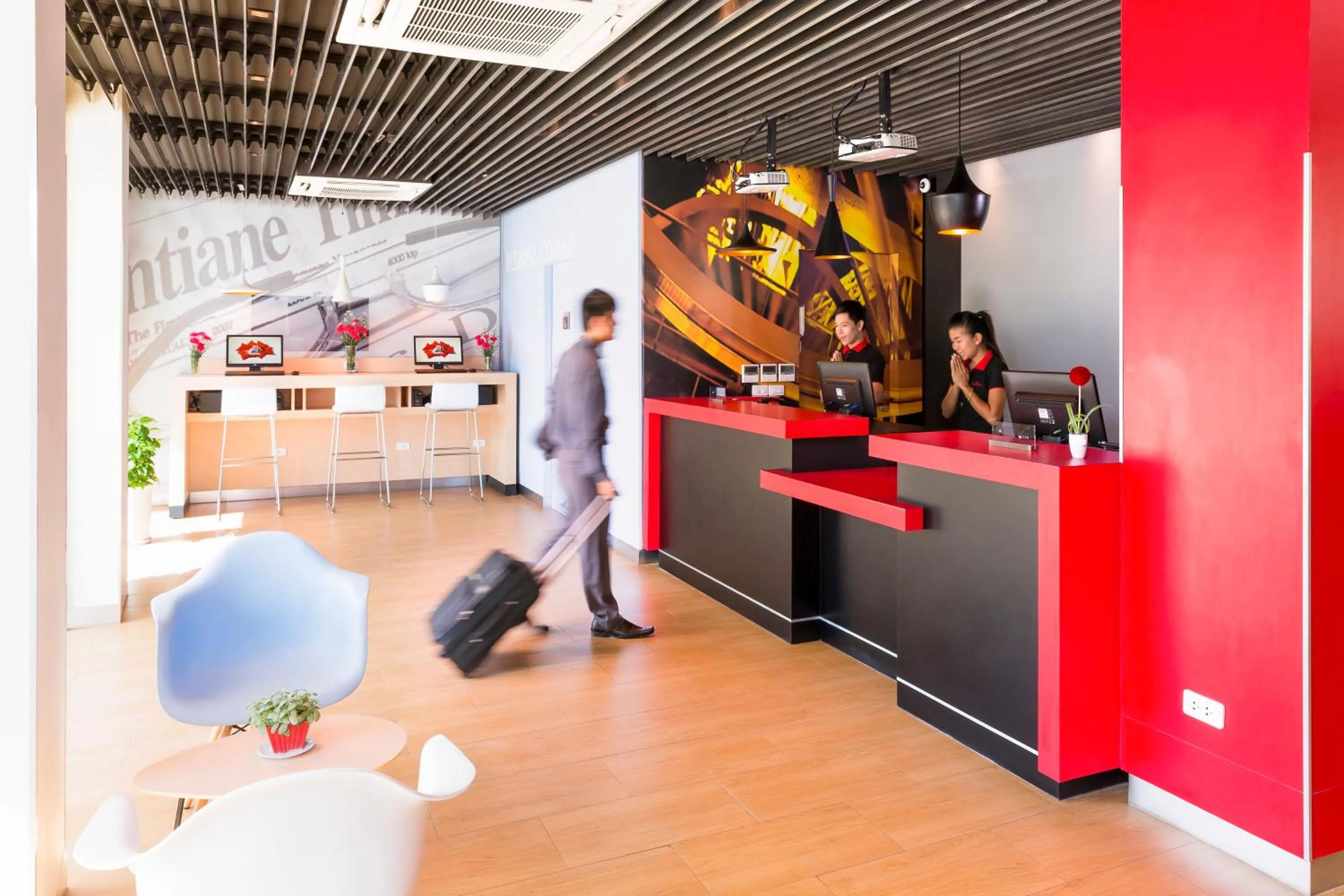 People in ibis Vientiane Nam Phu