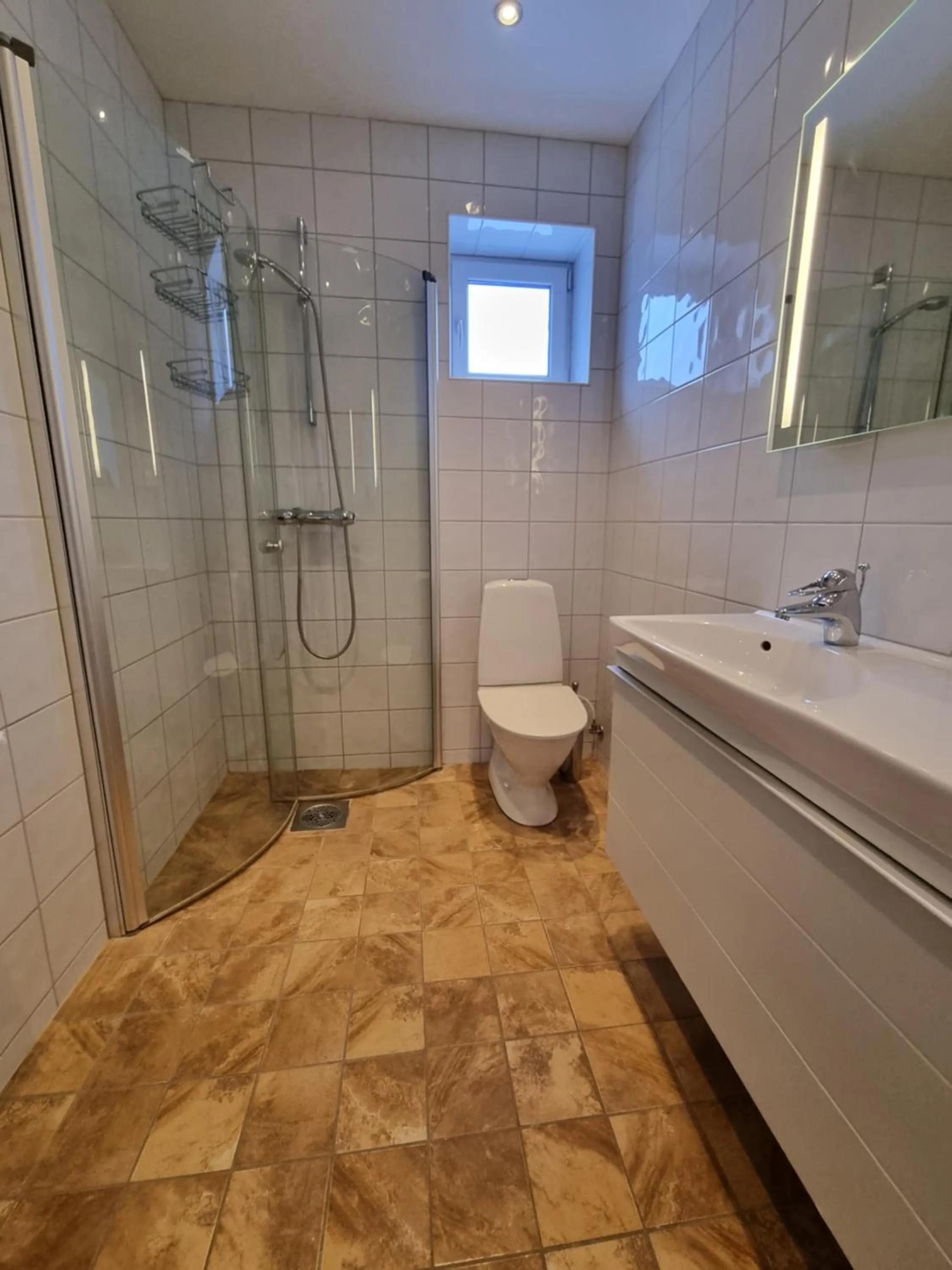 Bathroom in Gamla Järnhandeln - Norrskedika Hotell