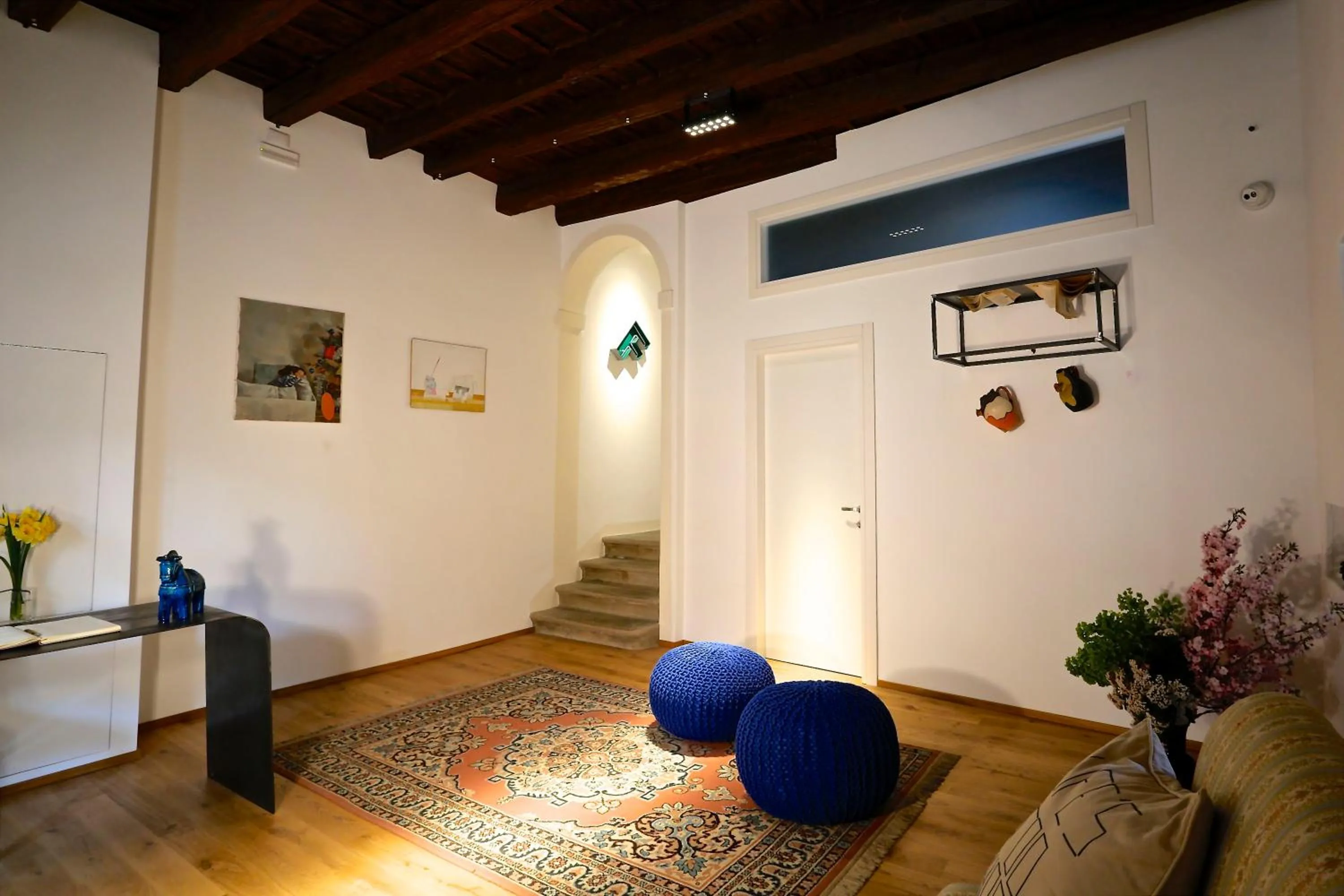 Seating area in Villa De' Giacomi