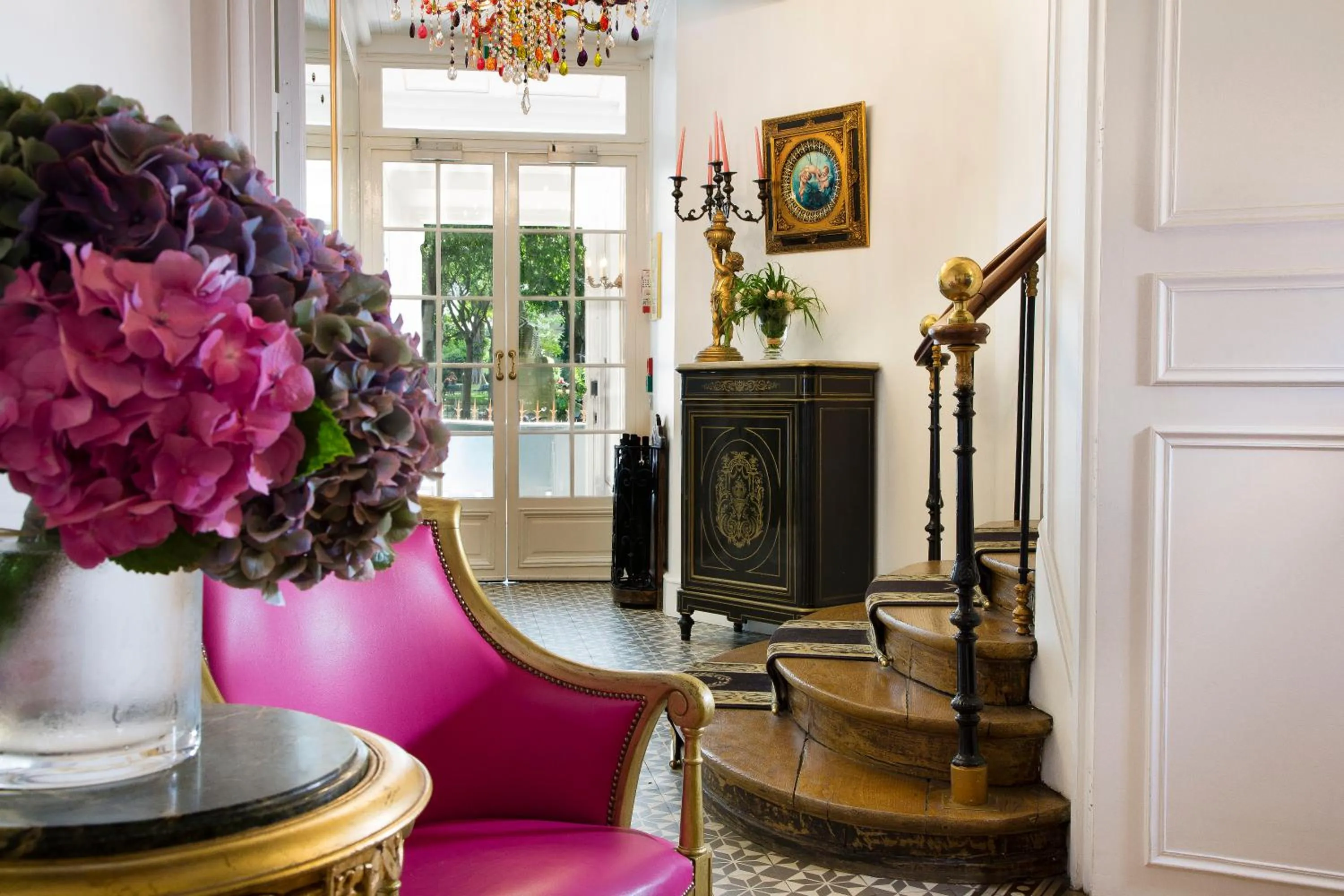 Lobby or reception in Hotel & Spa de Latour Maubourg