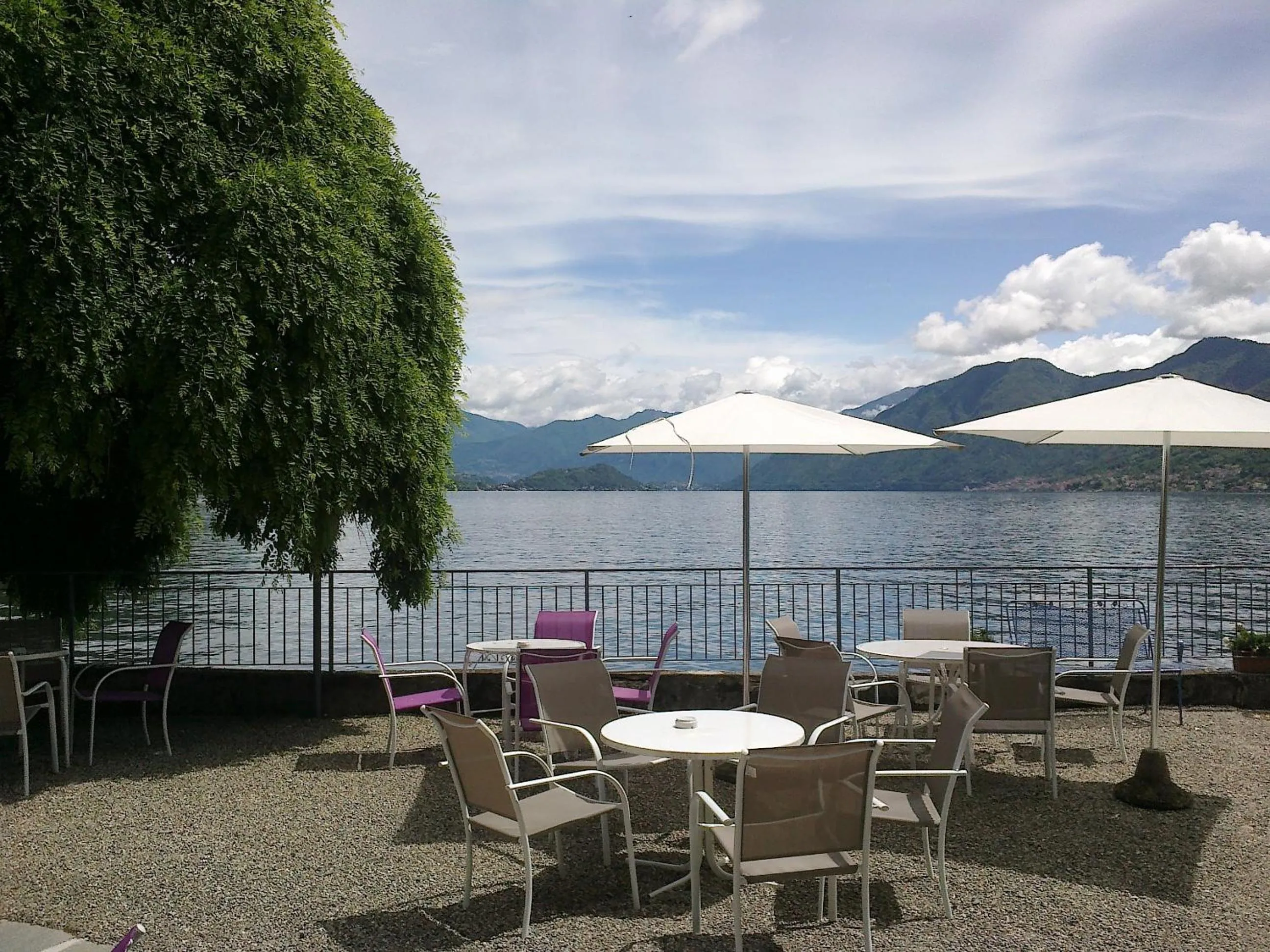 Balcony/Terrace in Villa Belvedere Como Lake Relais