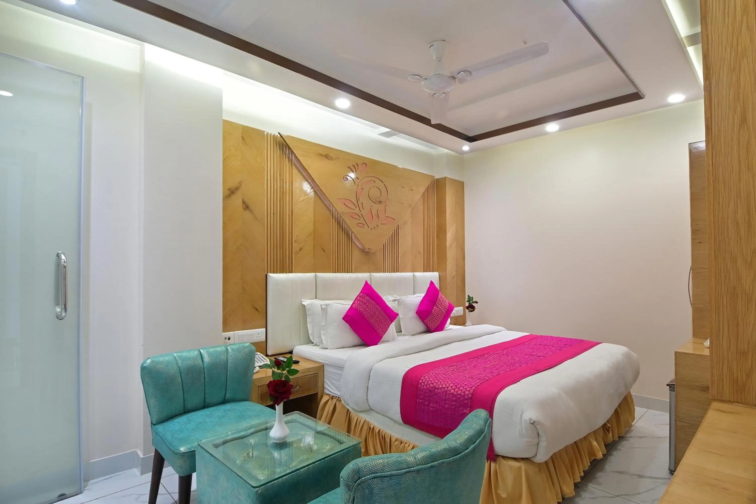 Bedroom, Bed in Hotel Aman International -All Staff Vaccinated