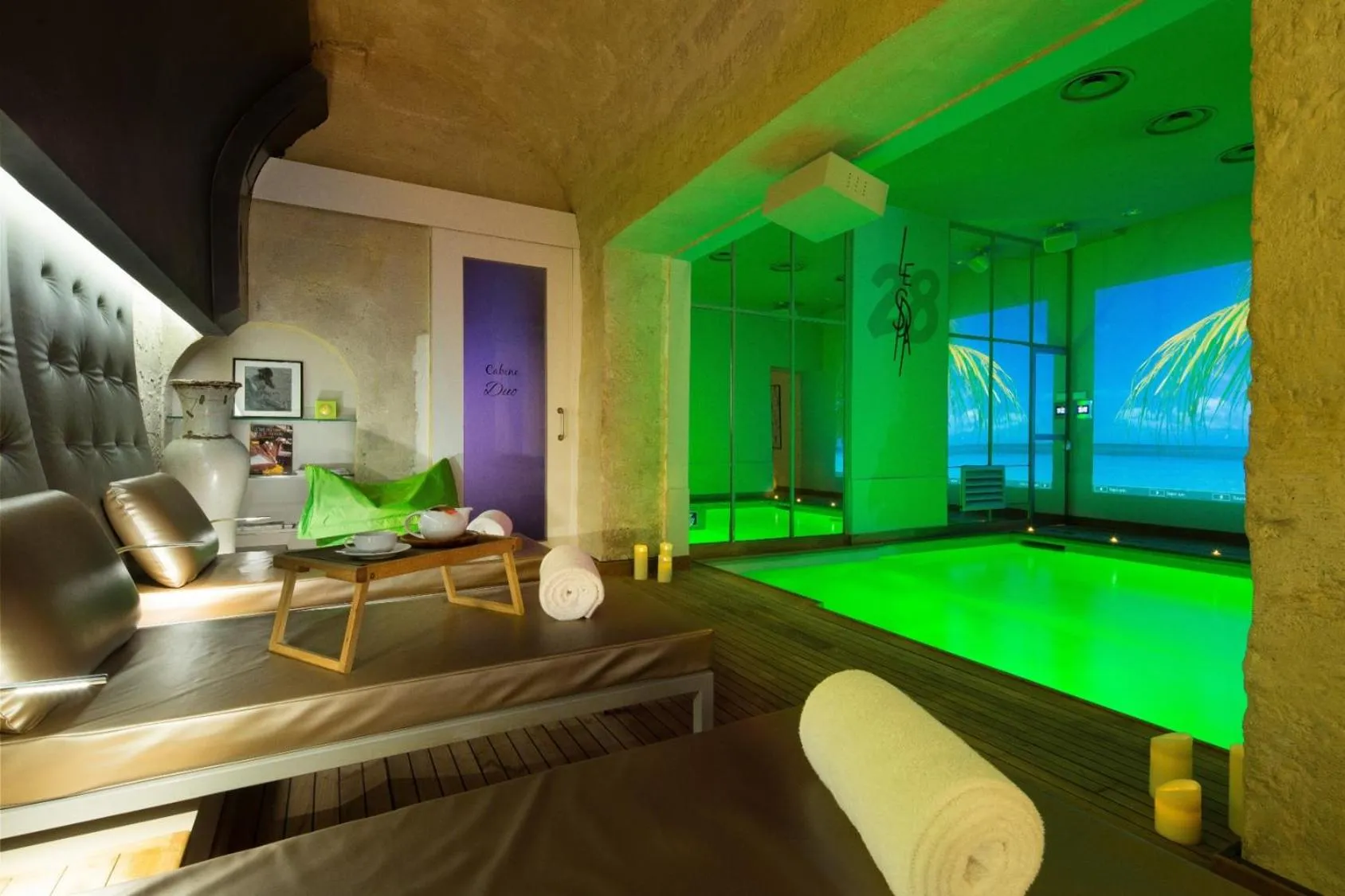 Spa and wellness centre/facilities in Résidence & Spa Le Prince Régent