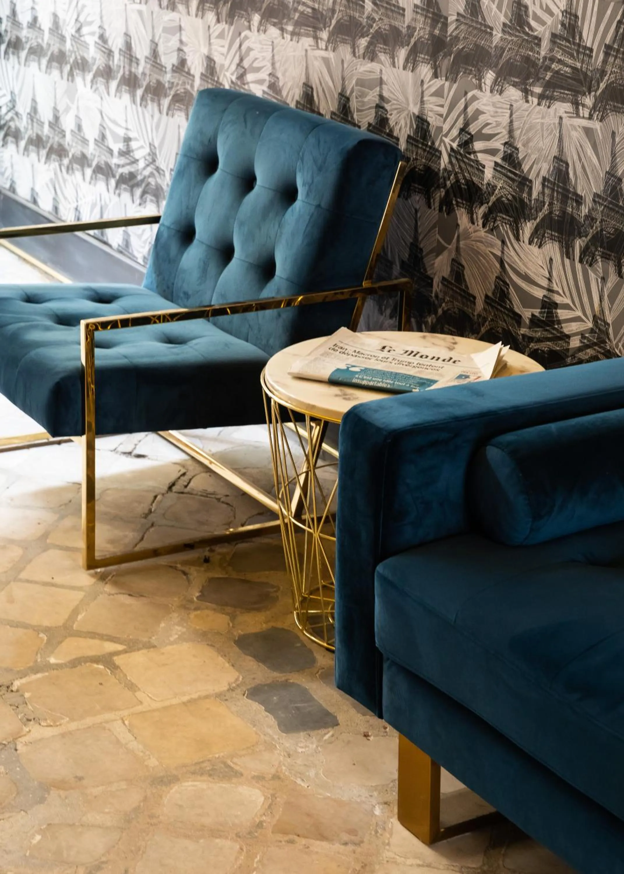 Lobby or reception in Résidence & Spa Le Prince Régent