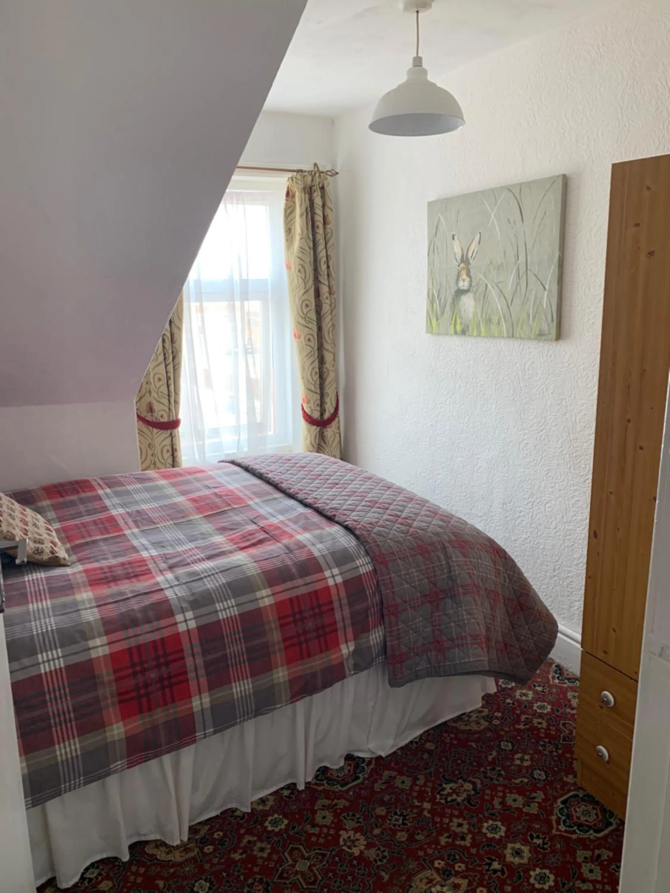 Bed in Sarnia holiday flats