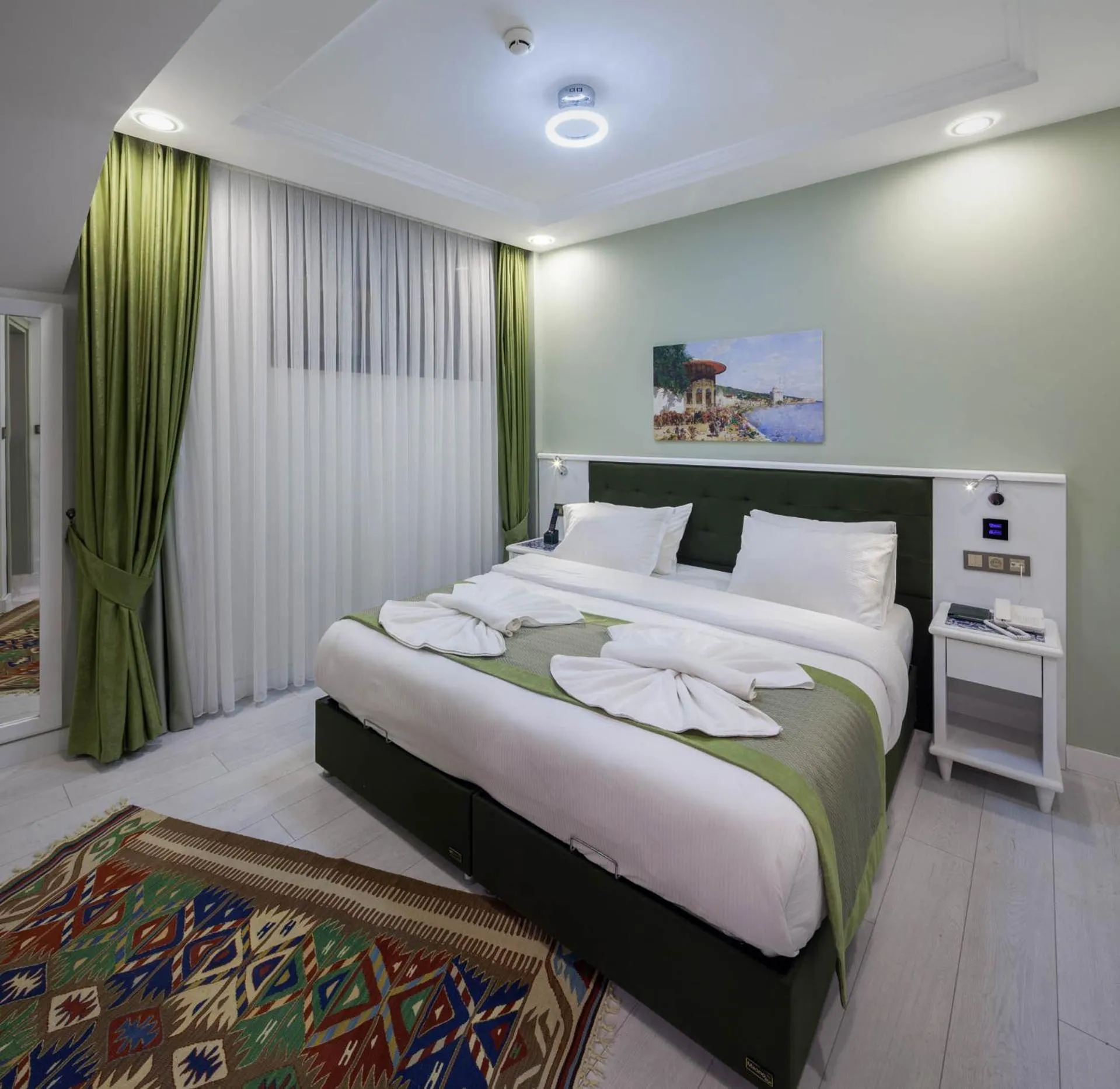 Bed in OBAHAN HOTEL-Special Class