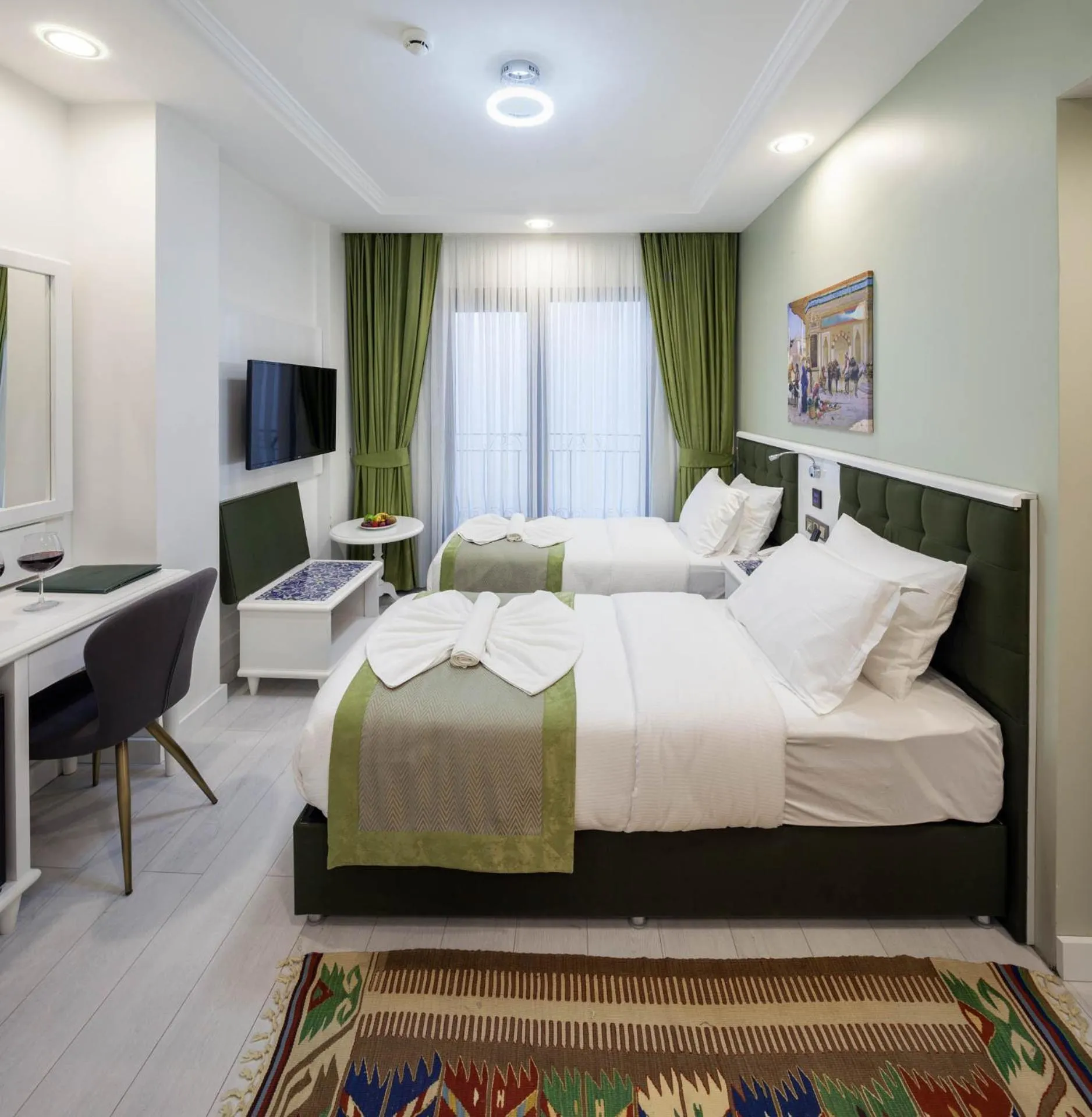 Bed in OBAHAN HOTEL-Special Class