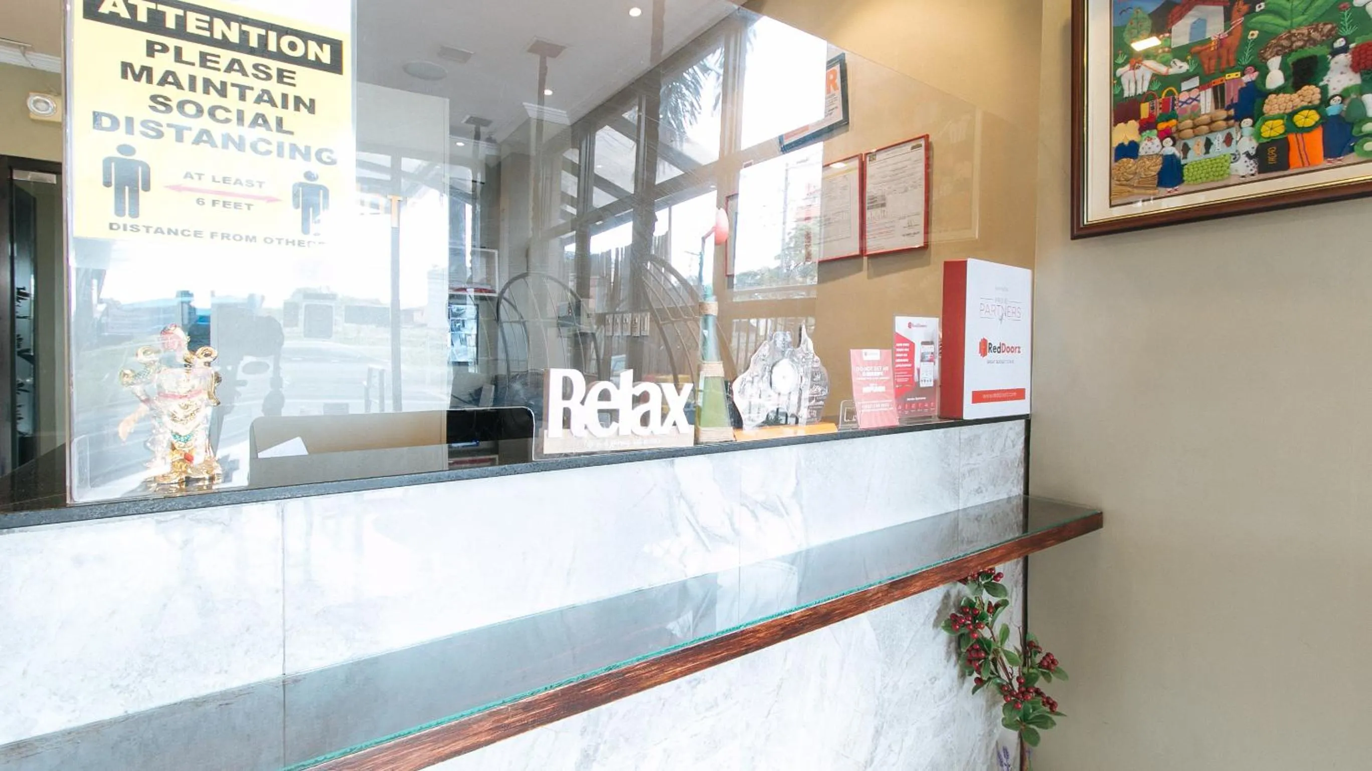 Property logo or sign in RedDoorz Plus at MM Hotel Las Pinas former RedDoorz Plus Near Bamboo Organ