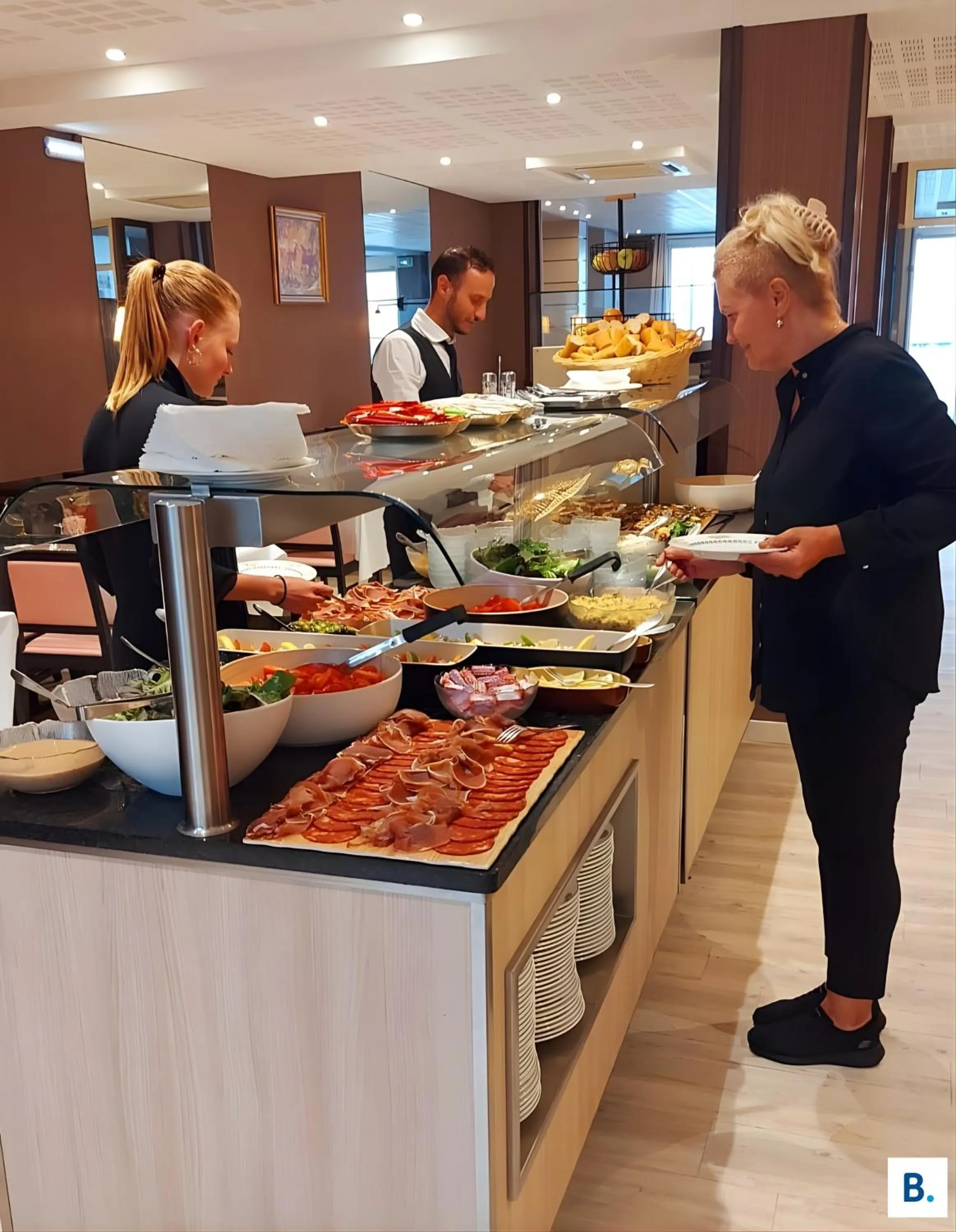 Restaurant/places to eat in Hôtel Croix des Bretons - Lourdes Pyrénées