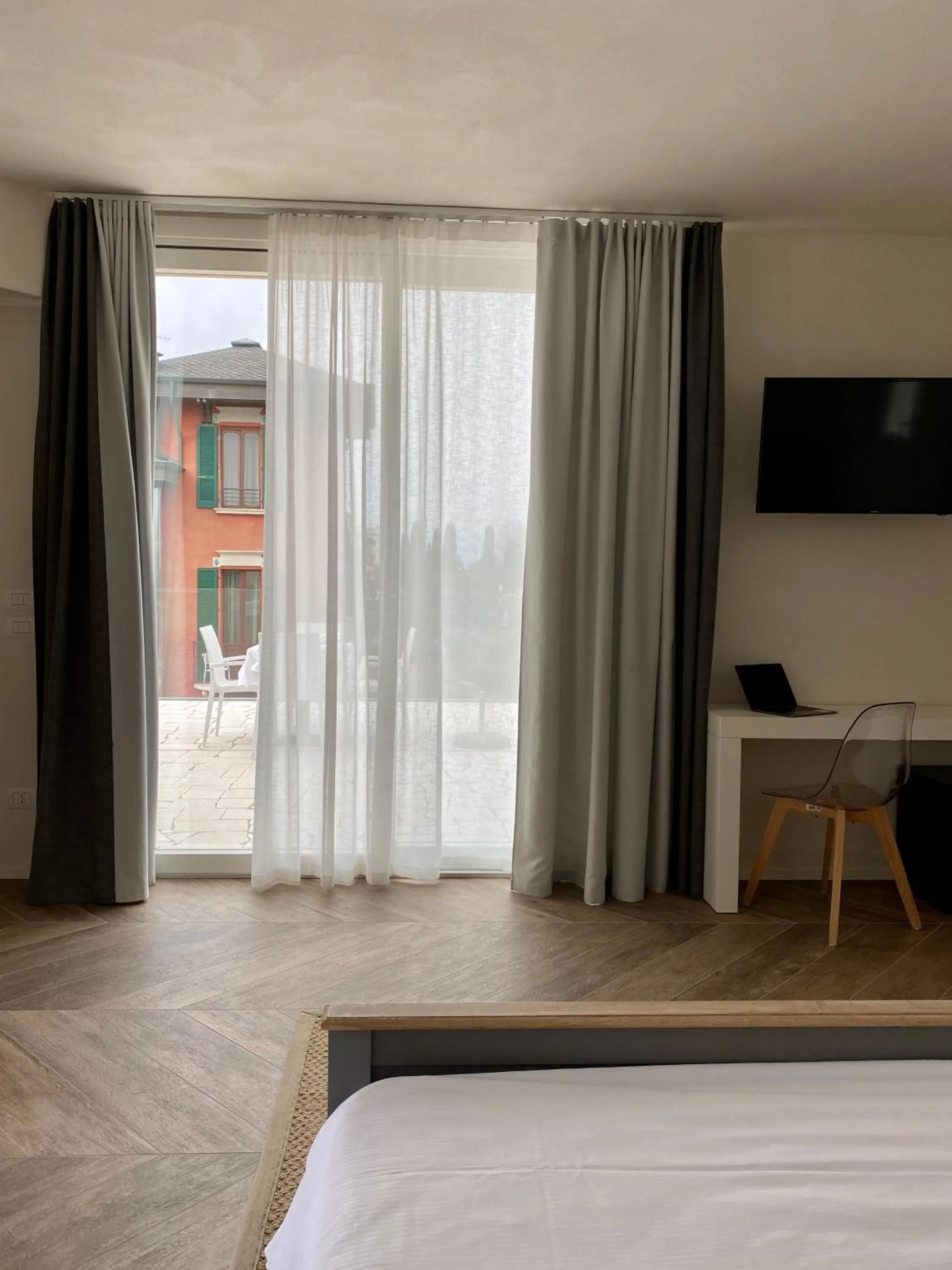 Bedroom, Bed in Villa Pioppi Hotel