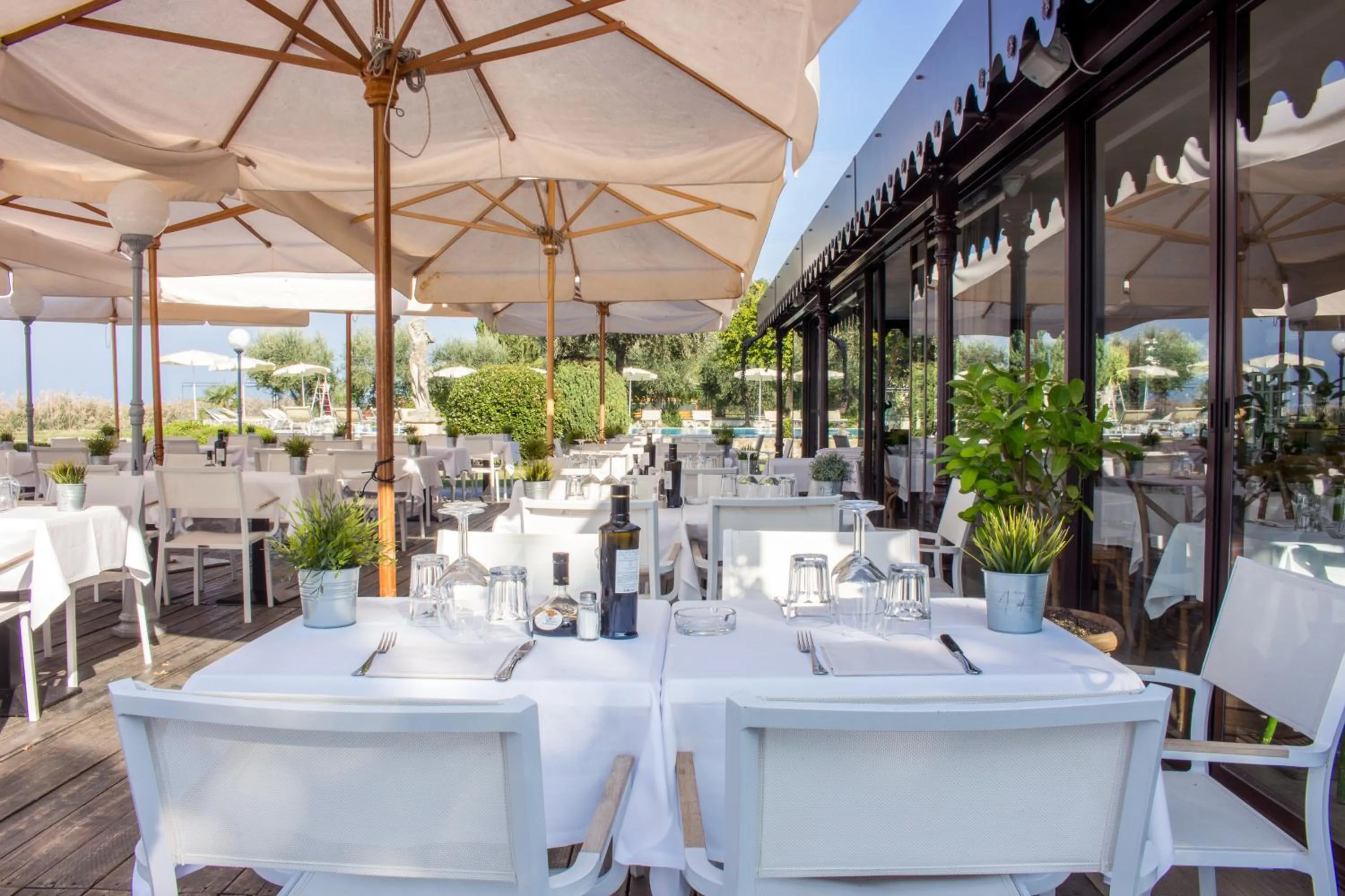 Balcony/Terrace in Villa Pioppi Hotel