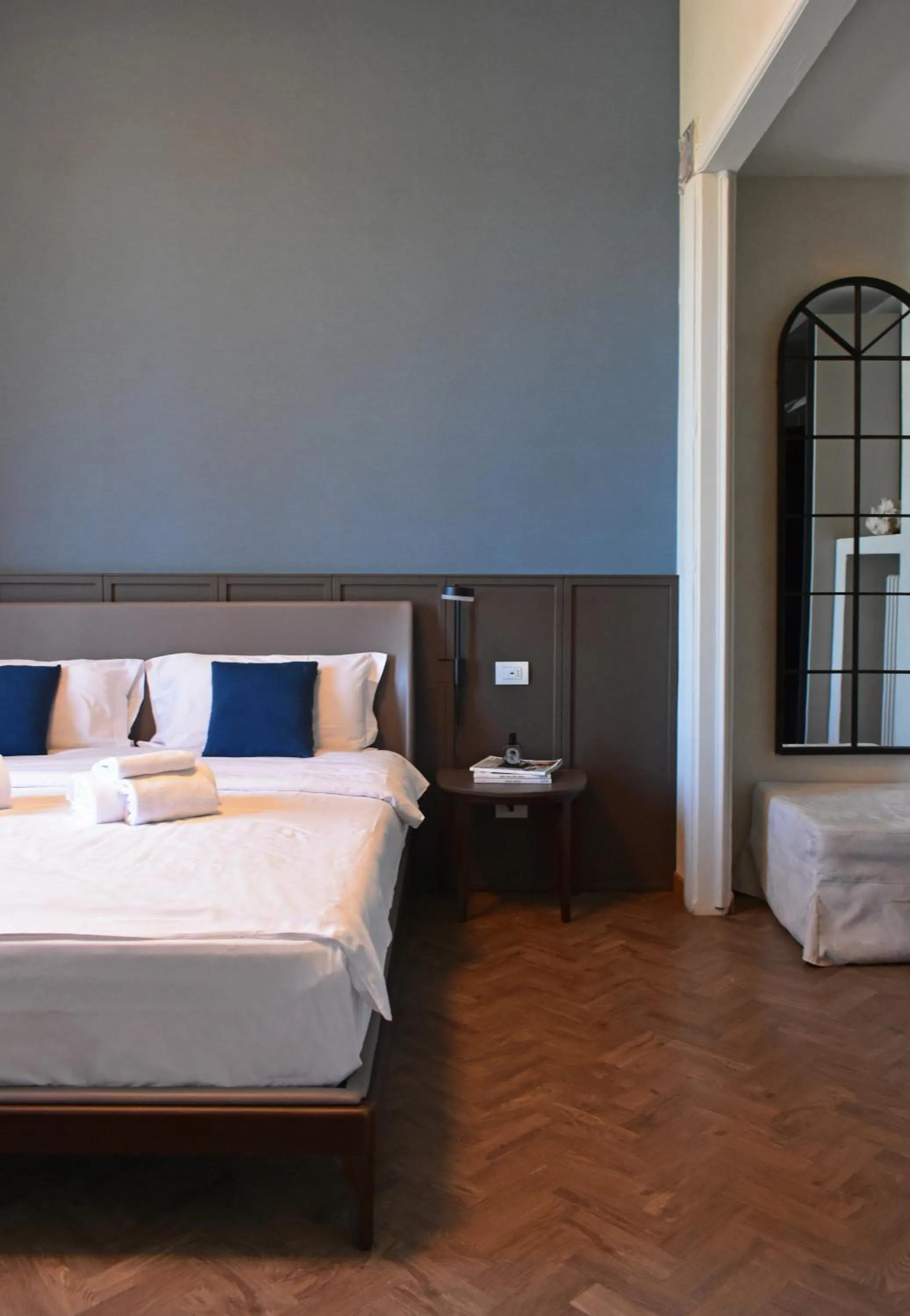 Photo of the whole room, Bed in Villa Pioppi Hotel