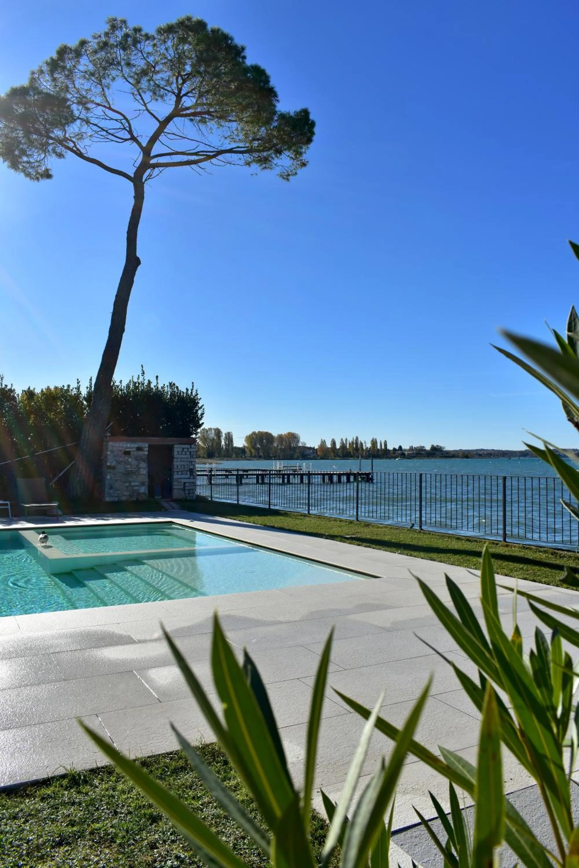 Swimming pool in Villa Pioppi Hotel