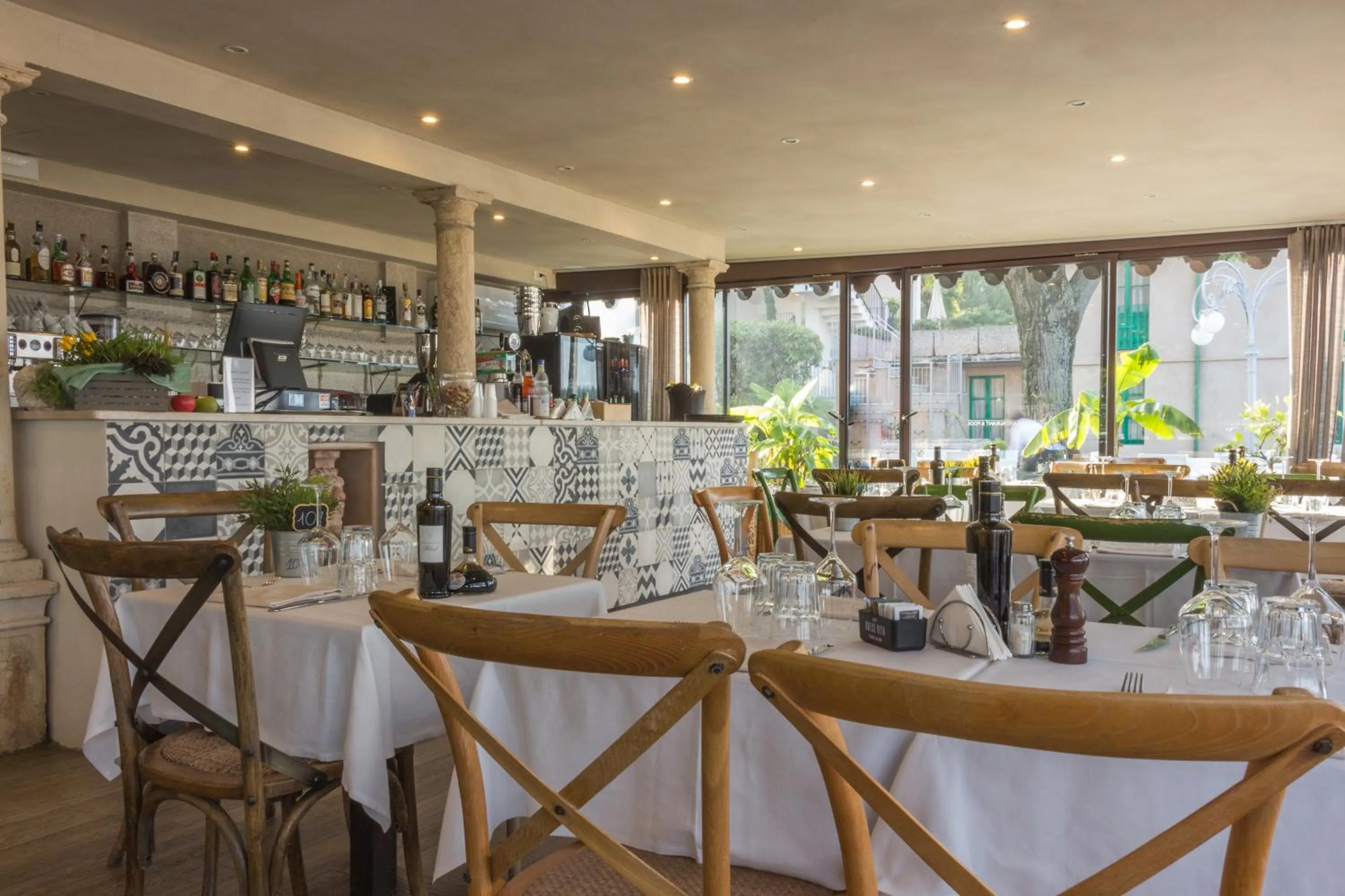 Lounge or bar in Villa Pioppi Hotel