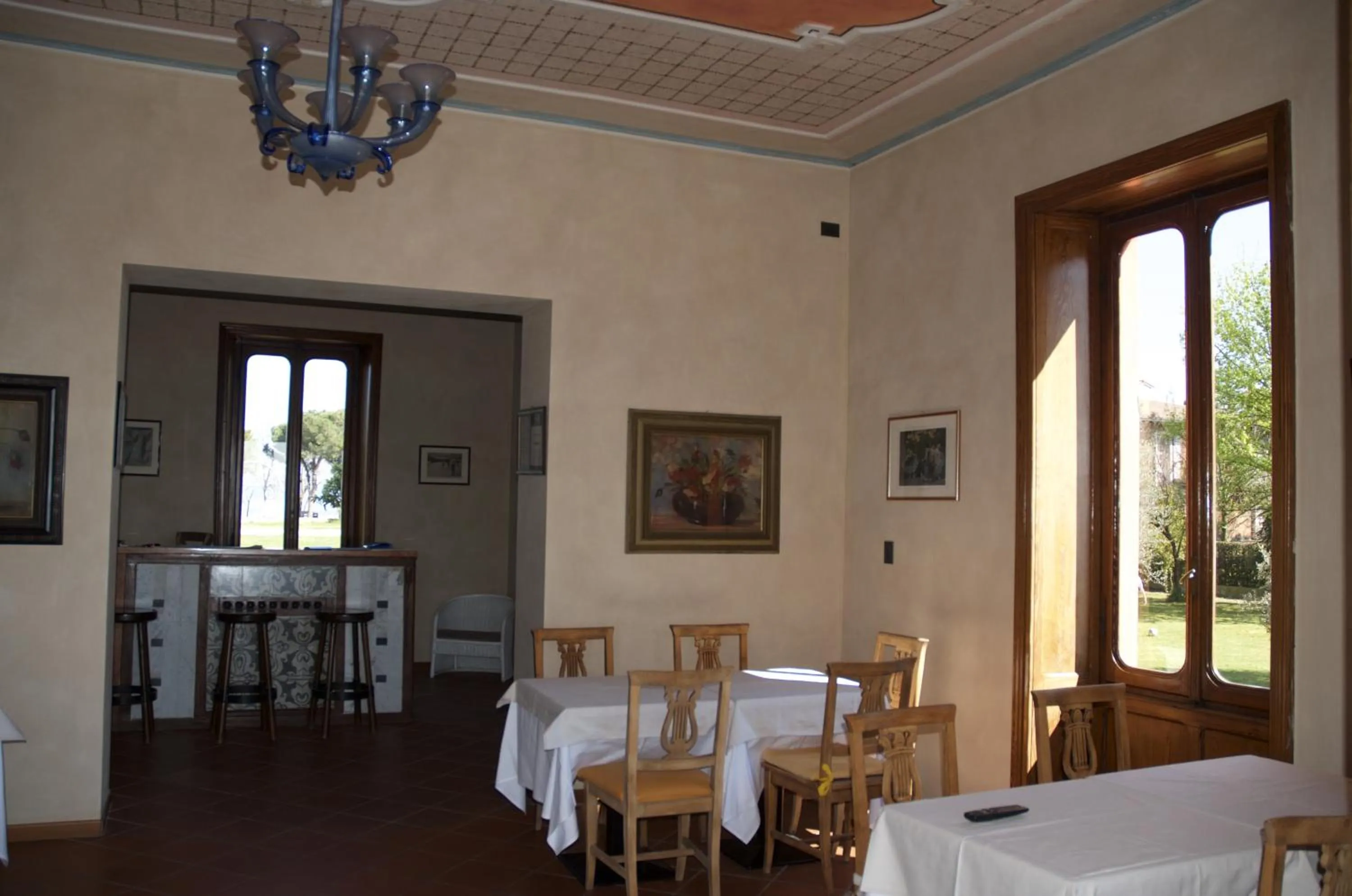 Lobby or reception in Villa Pioppi Hotel