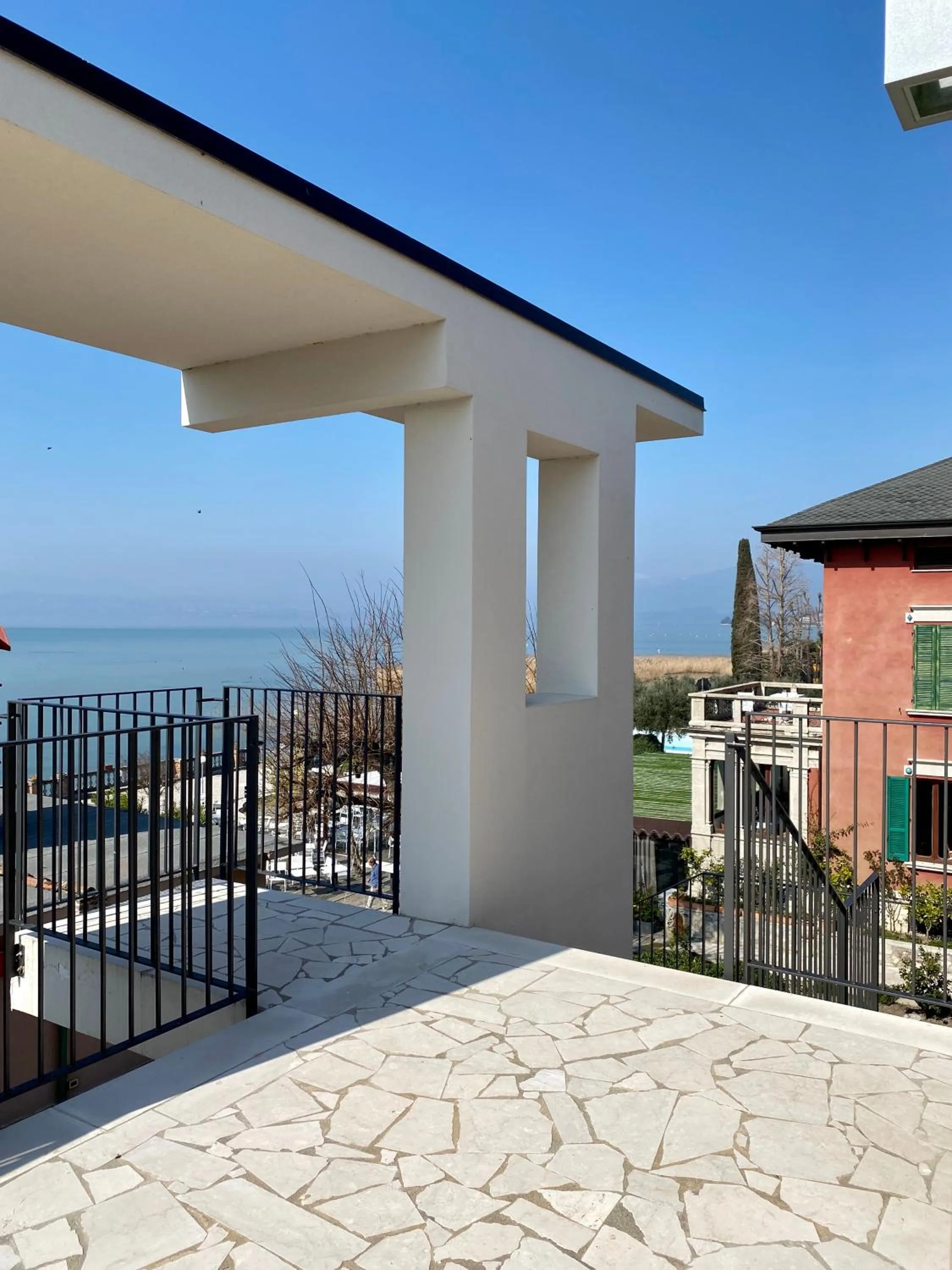 Balcony/Terrace in Villa Pioppi Hotel