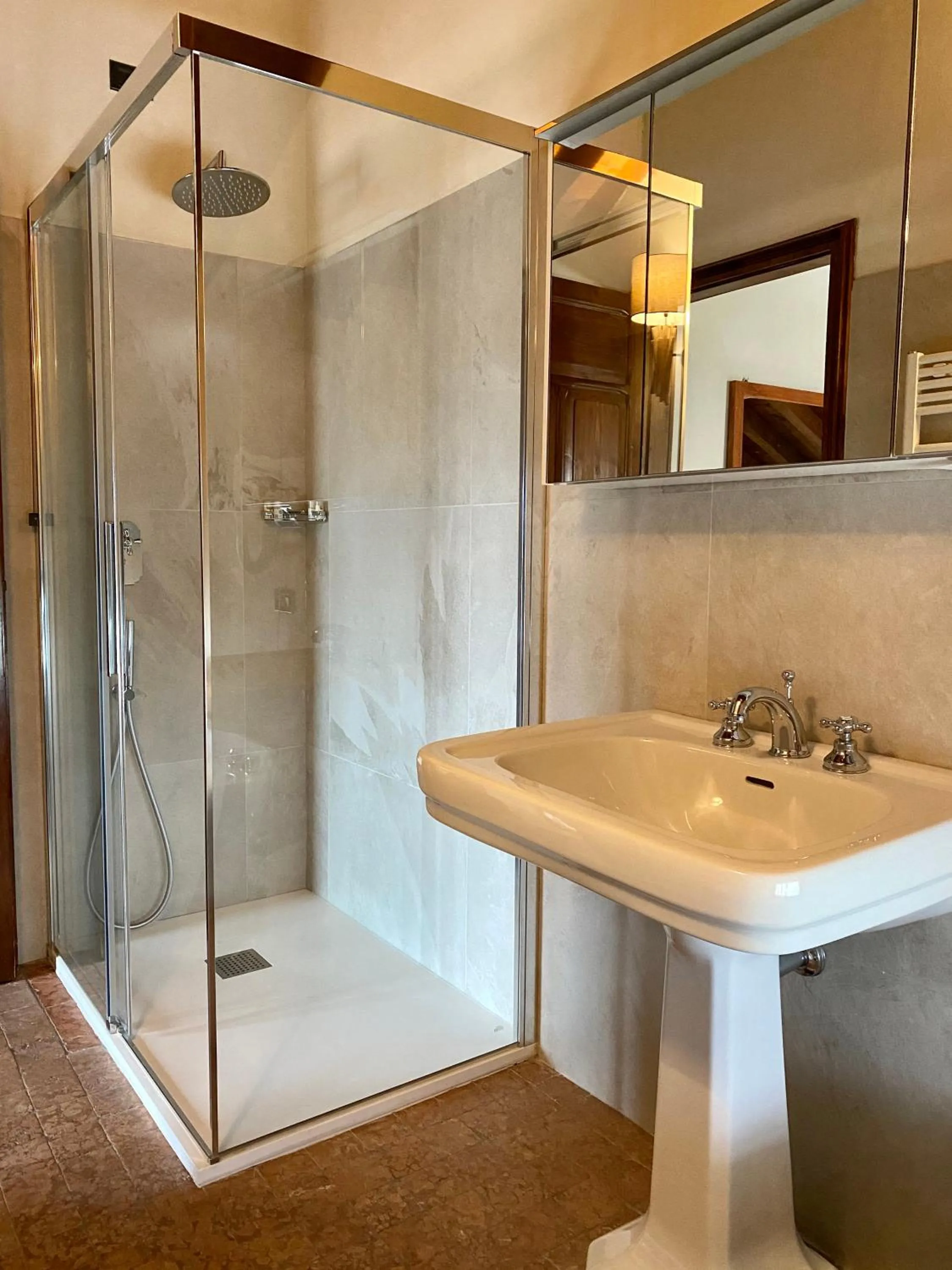 Bathroom in Villa Pioppi Hotel