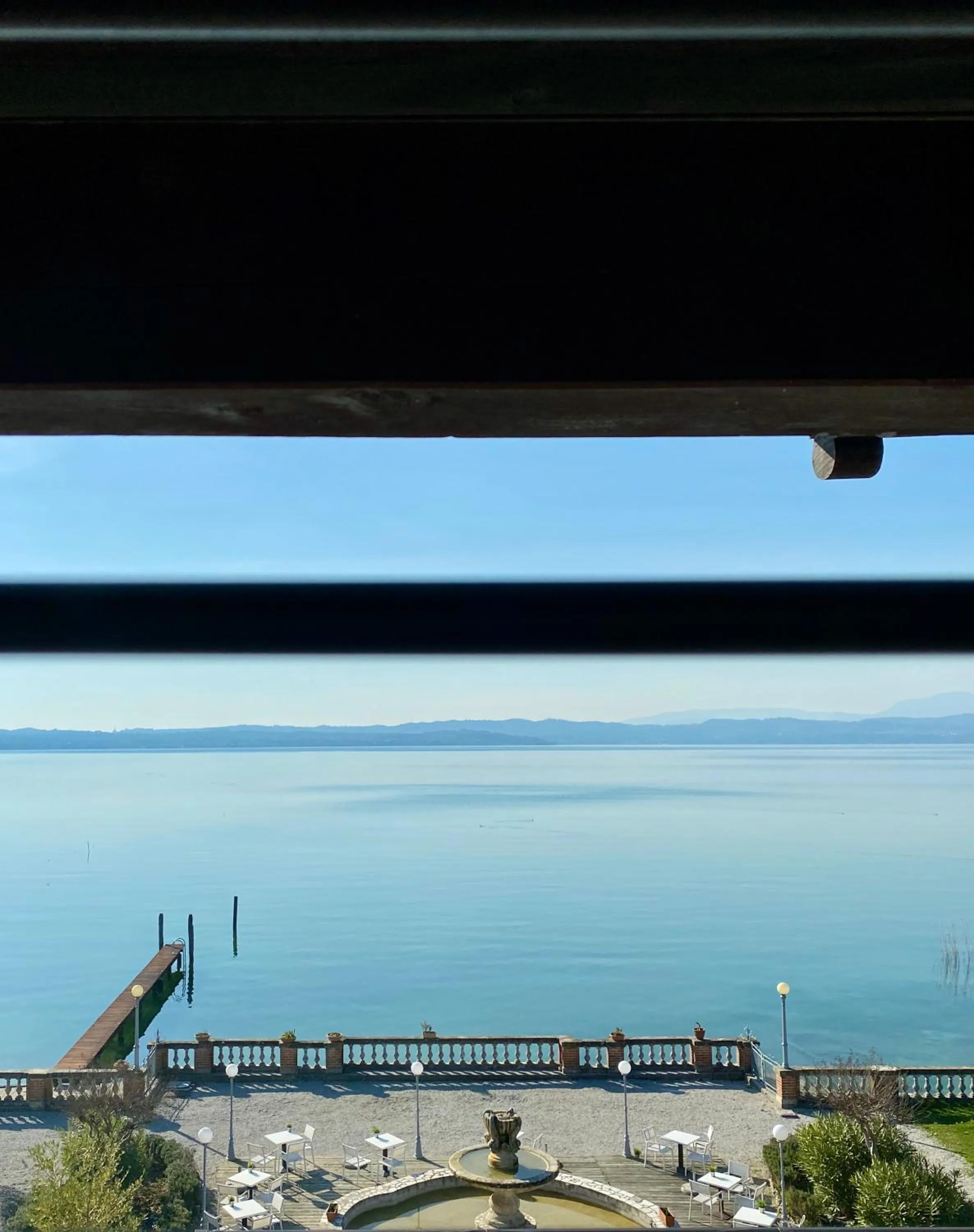 Lake view in Villa Pioppi Hotel