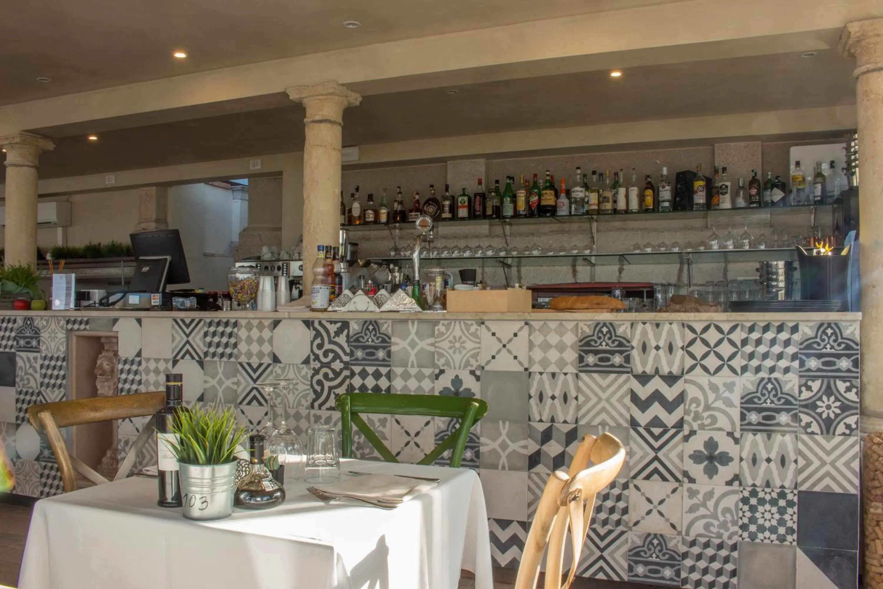 Restaurant/places to eat in Villa Pioppi Hotel