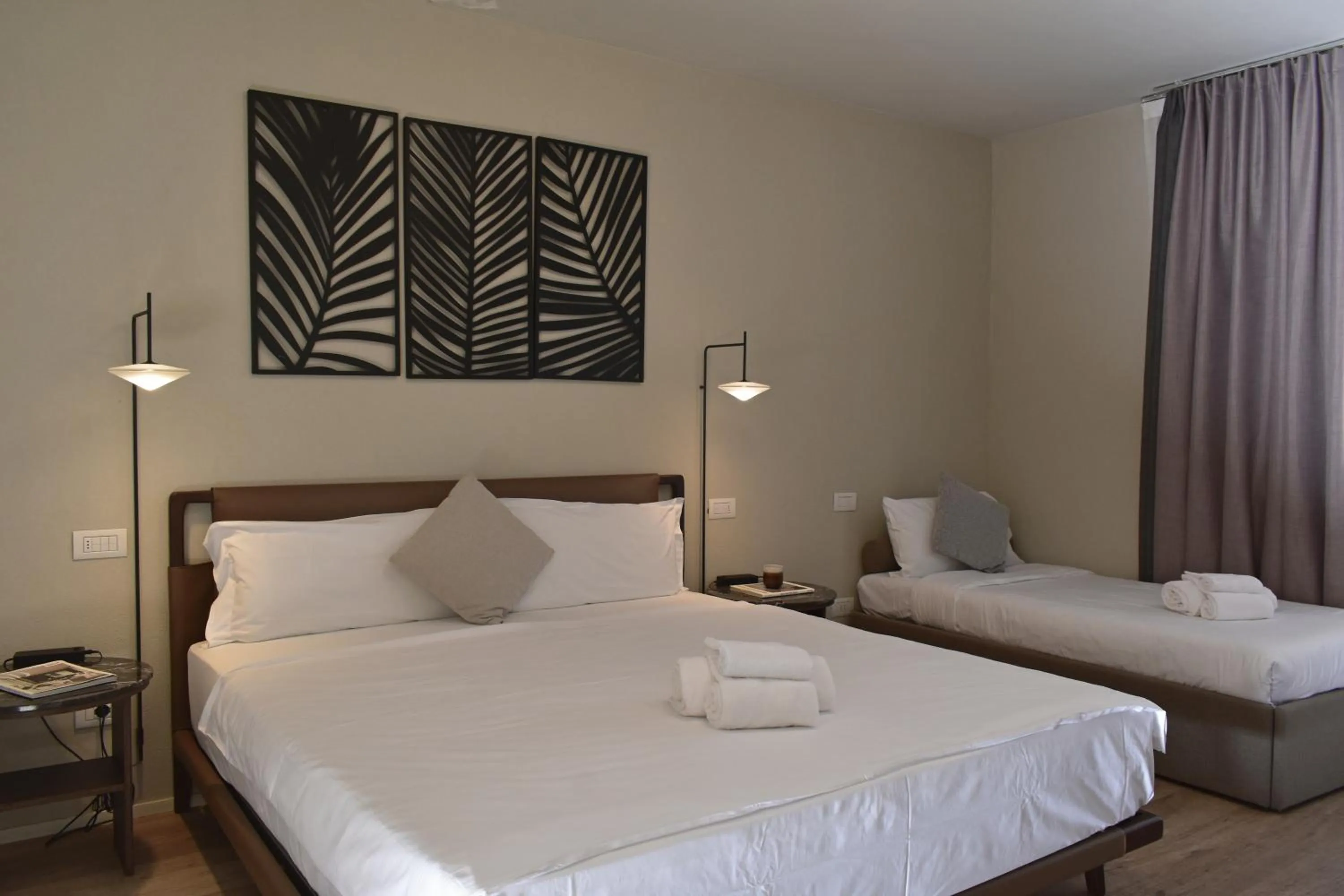 Photo of the whole room, Bed in Villa Pioppi Hotel