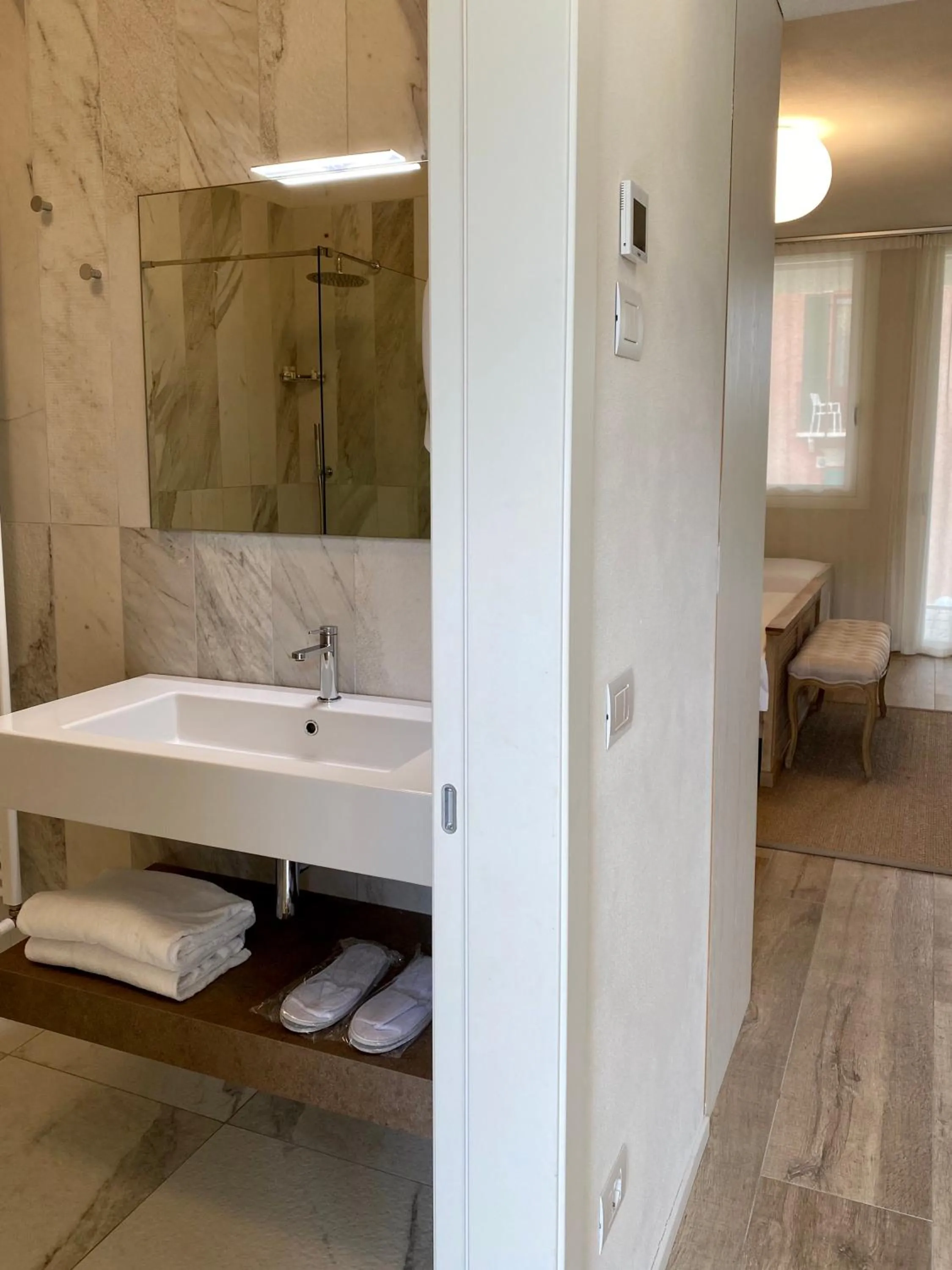 Bathroom in Villa Pioppi Hotel