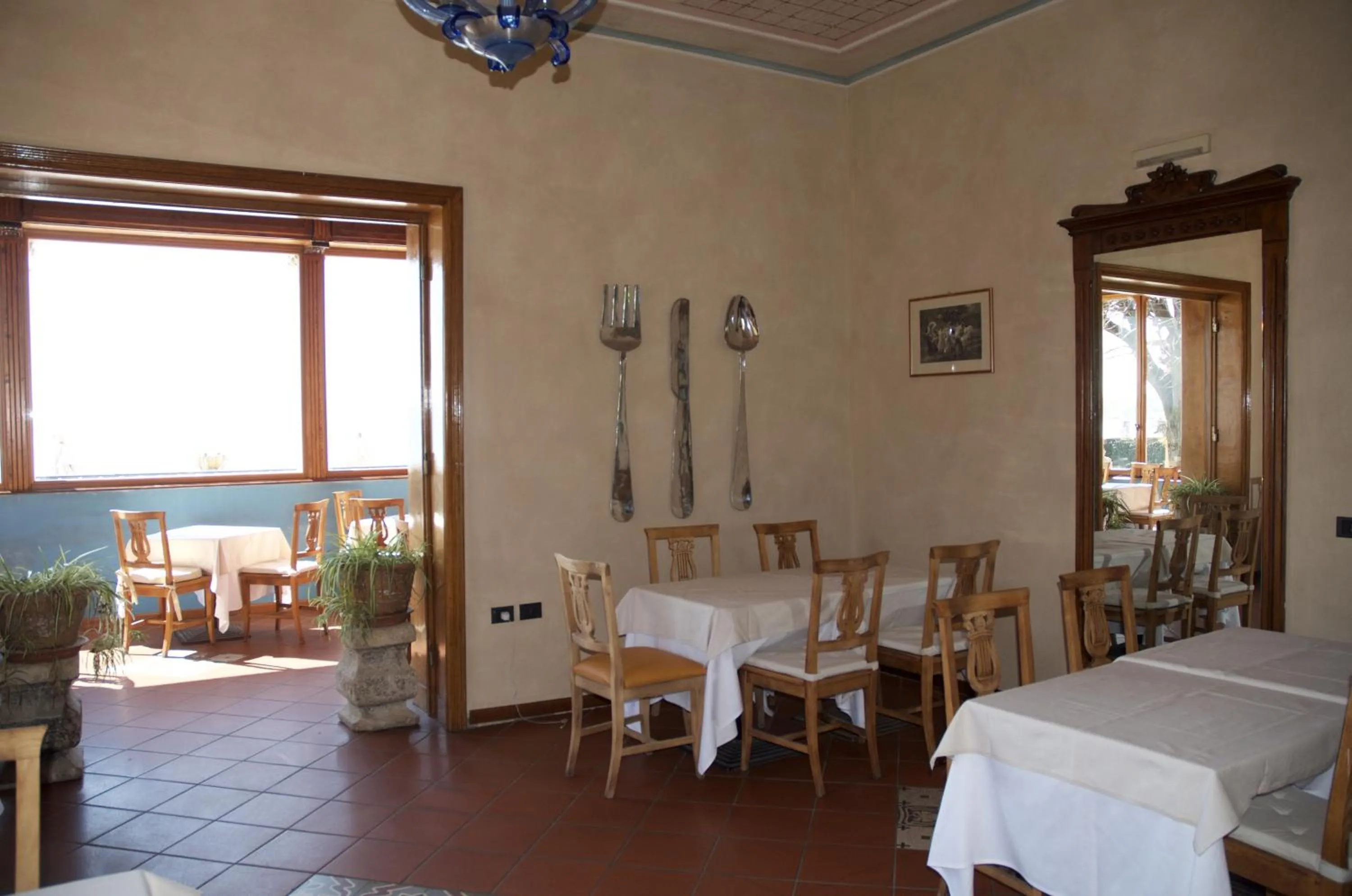 Lobby or reception in Villa Pioppi Hotel